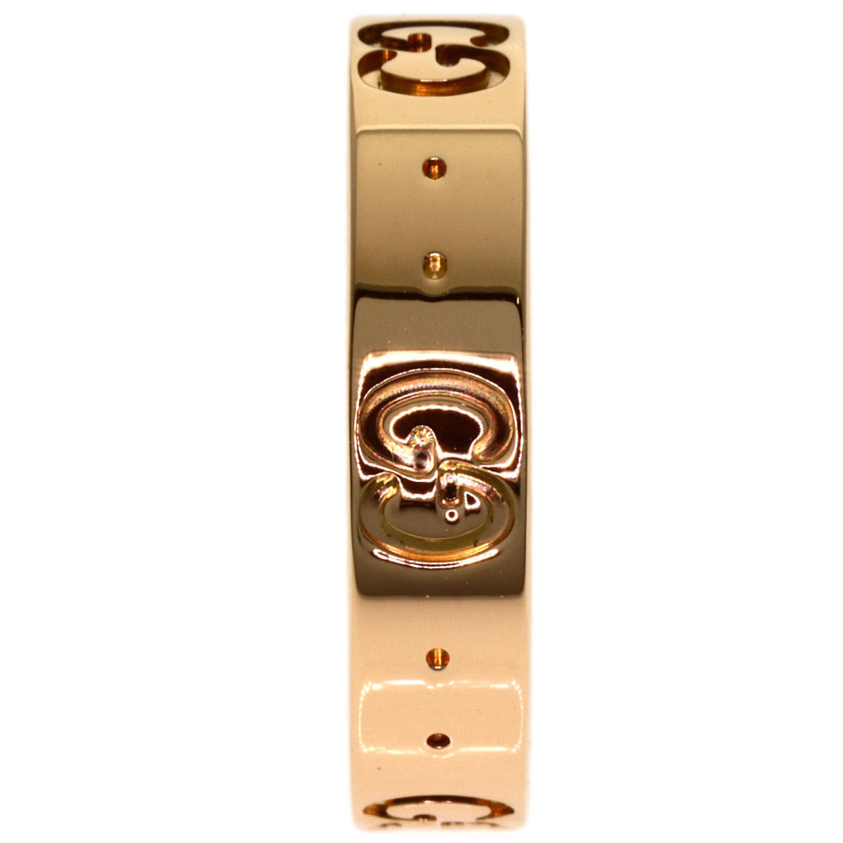 Gucci Pink Gold (18K) Band Ring (Pre-Owned)