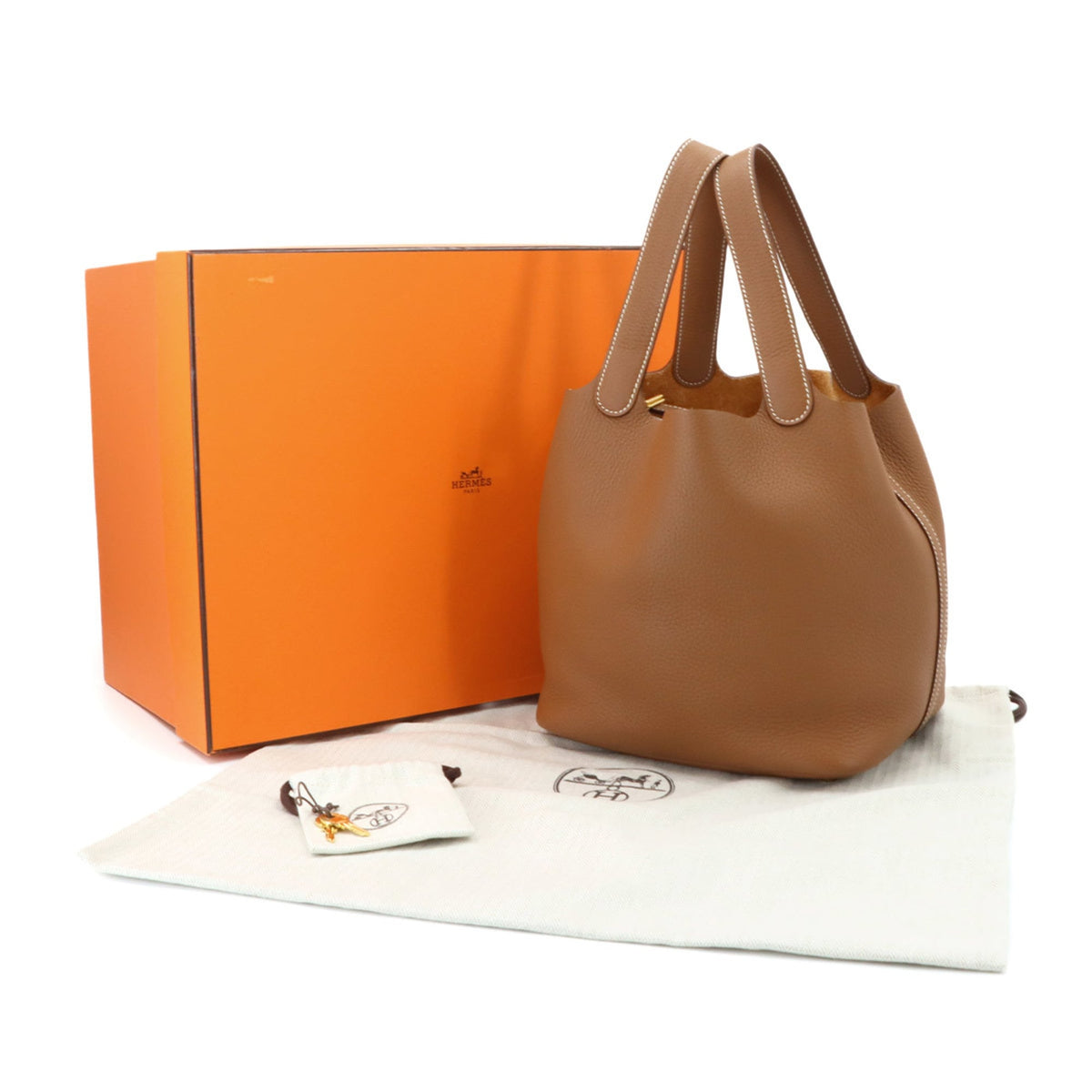 Piko Gold Handbag (Pre-Owned)