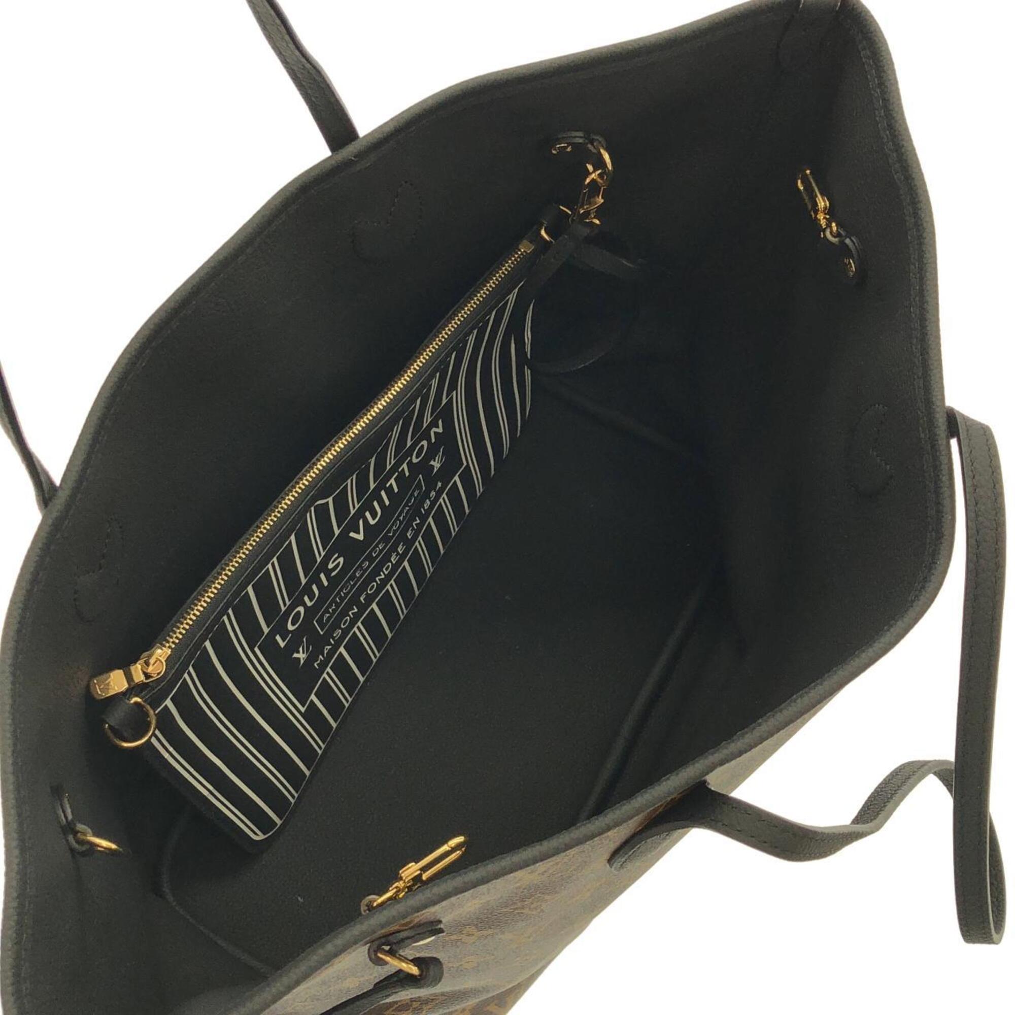 Louis Vuitton Brown Coated Canvas Leather Handbag (Pre-Owned)