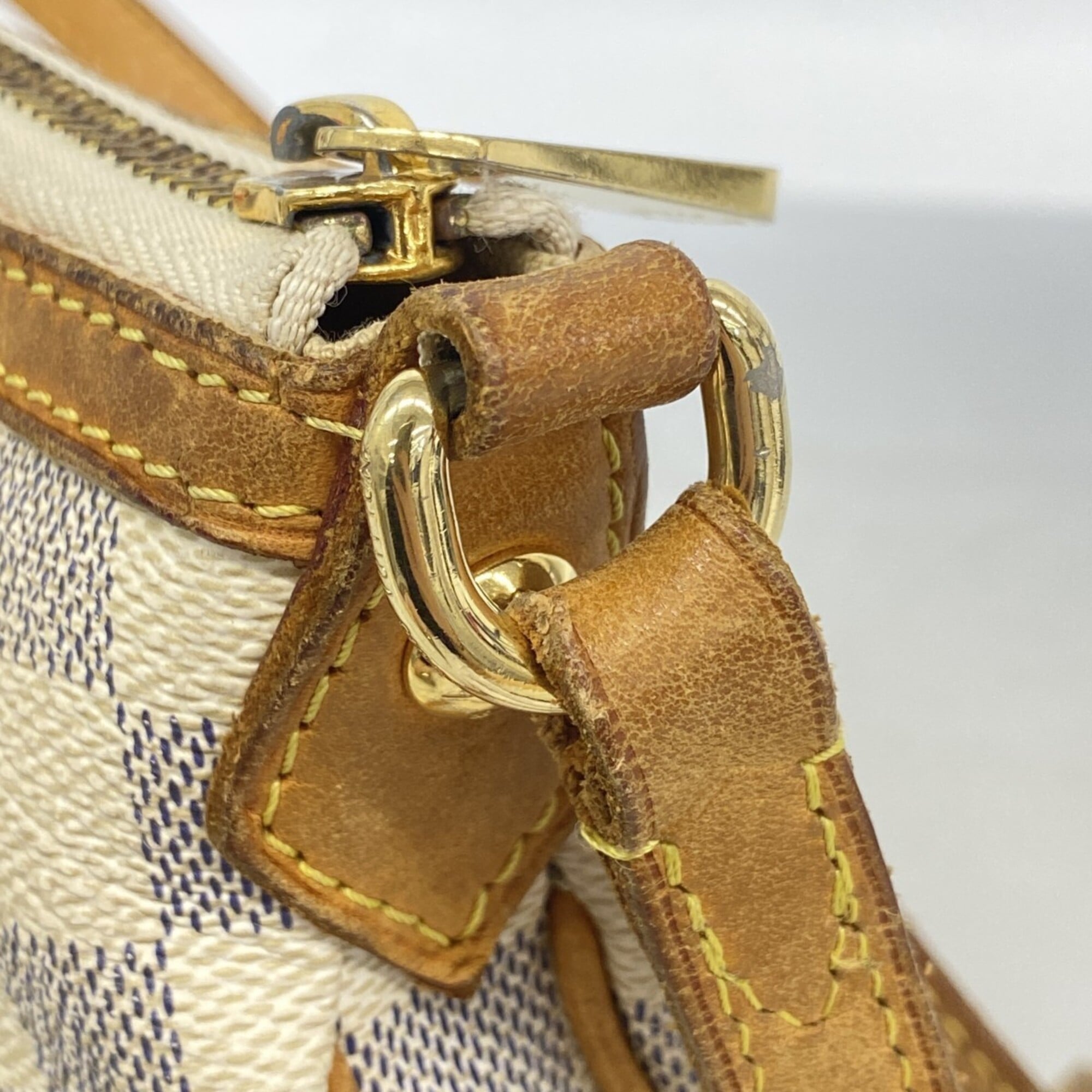 Louis Vuitton White Shoulder Bag (Pre-Owned)