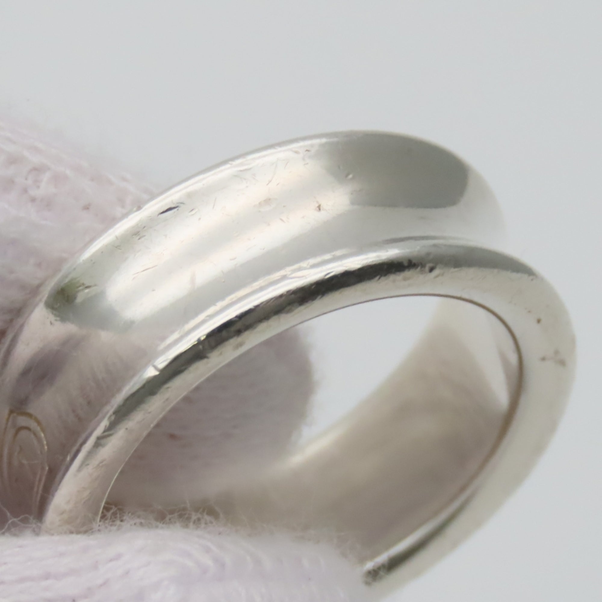 Tiffany Silver Silver 925 Band Ring (Pre-Owned)