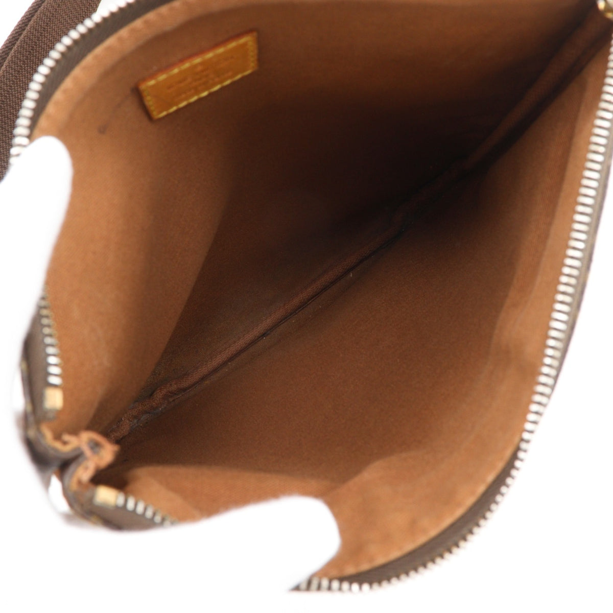 Louis Vuitton Brown Monogram Monogram Pochette Shoulder Bag (Pre-Owned)