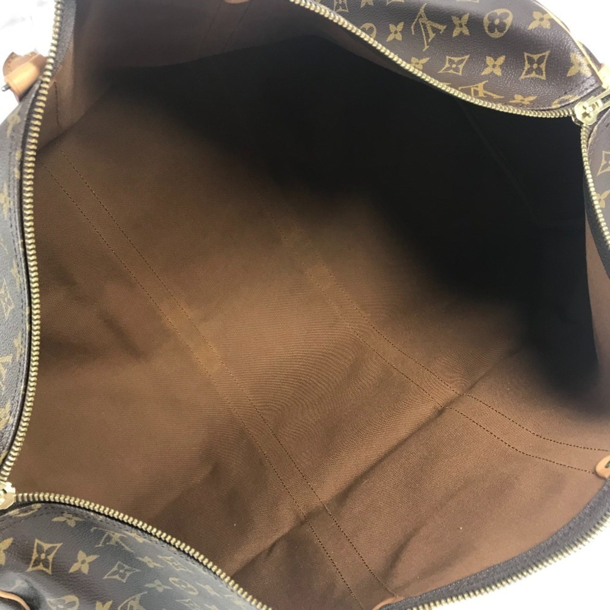 Louis Vuitton Brown Monogram Monogram Boston Bag Handbag (Pre-Owned)