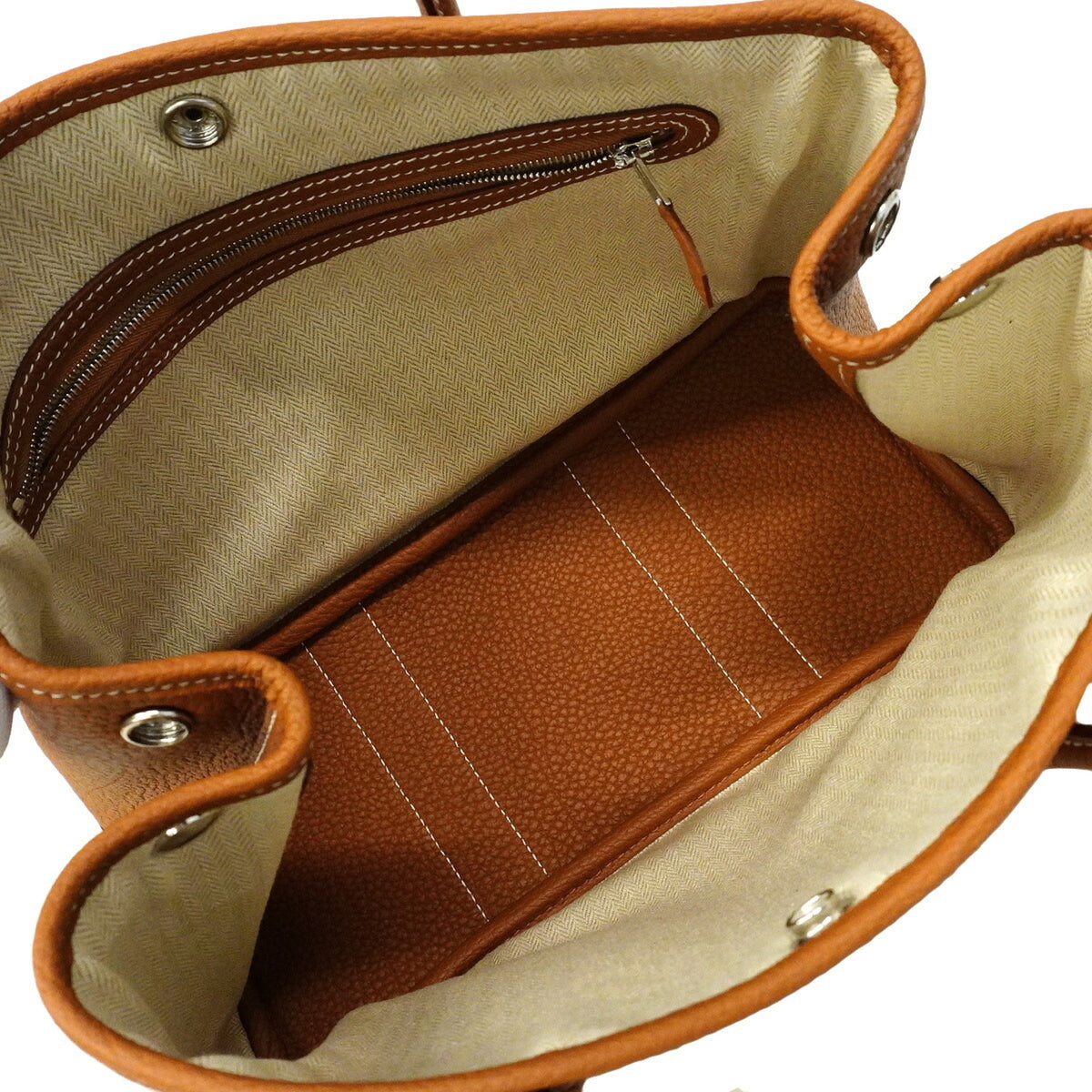 Hermes Gold Negonda Leather Tote Bag (Pre-Owned)