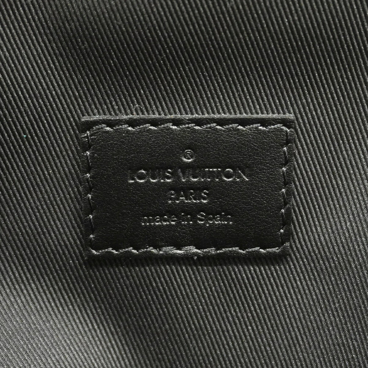 Louis Vuitton Noir Backpack (Pre-Owned)