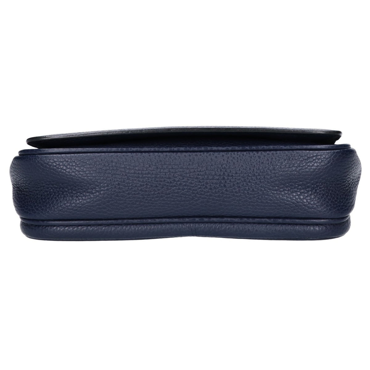 Bally Navy Leather Clutch Bag (Pre-Owned)