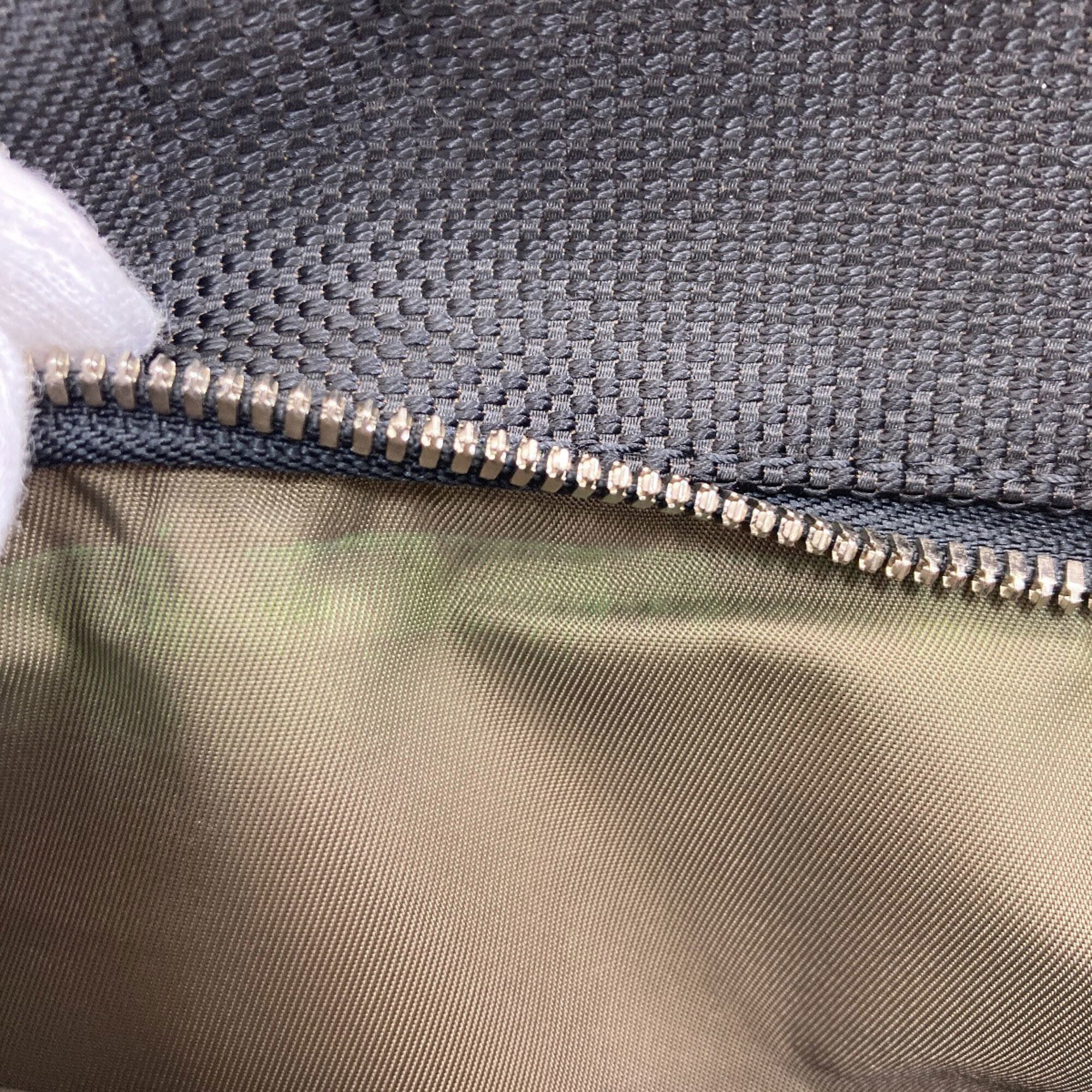 Louis Vuitton Black Canvas Sling Bag (Pre-Owned)