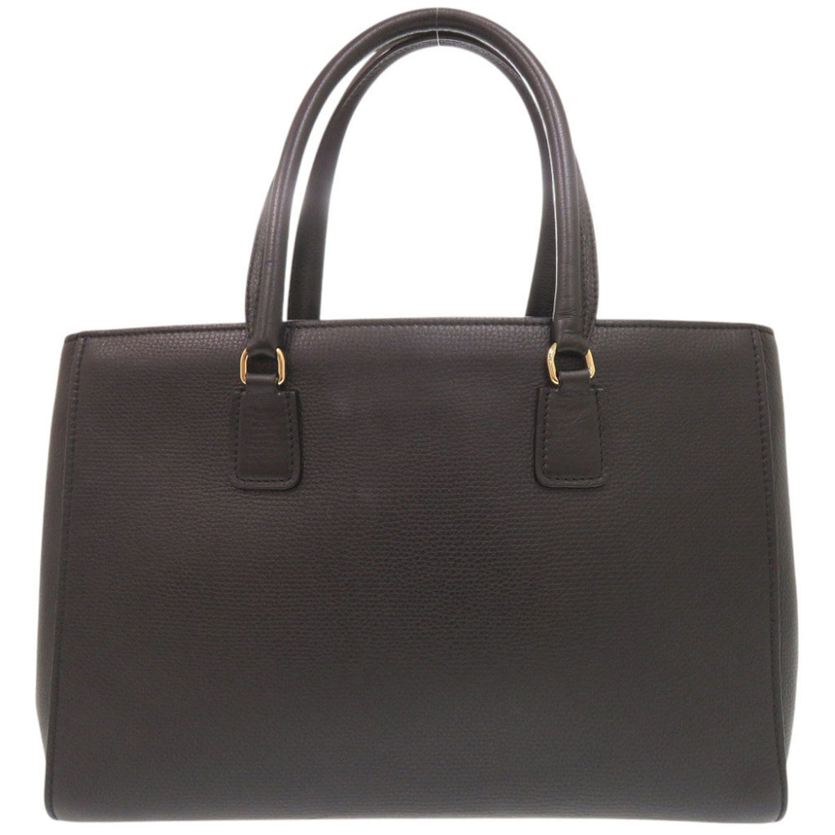Dolce & Gabbana Black Leather Tote Bag (Pre-Owned)