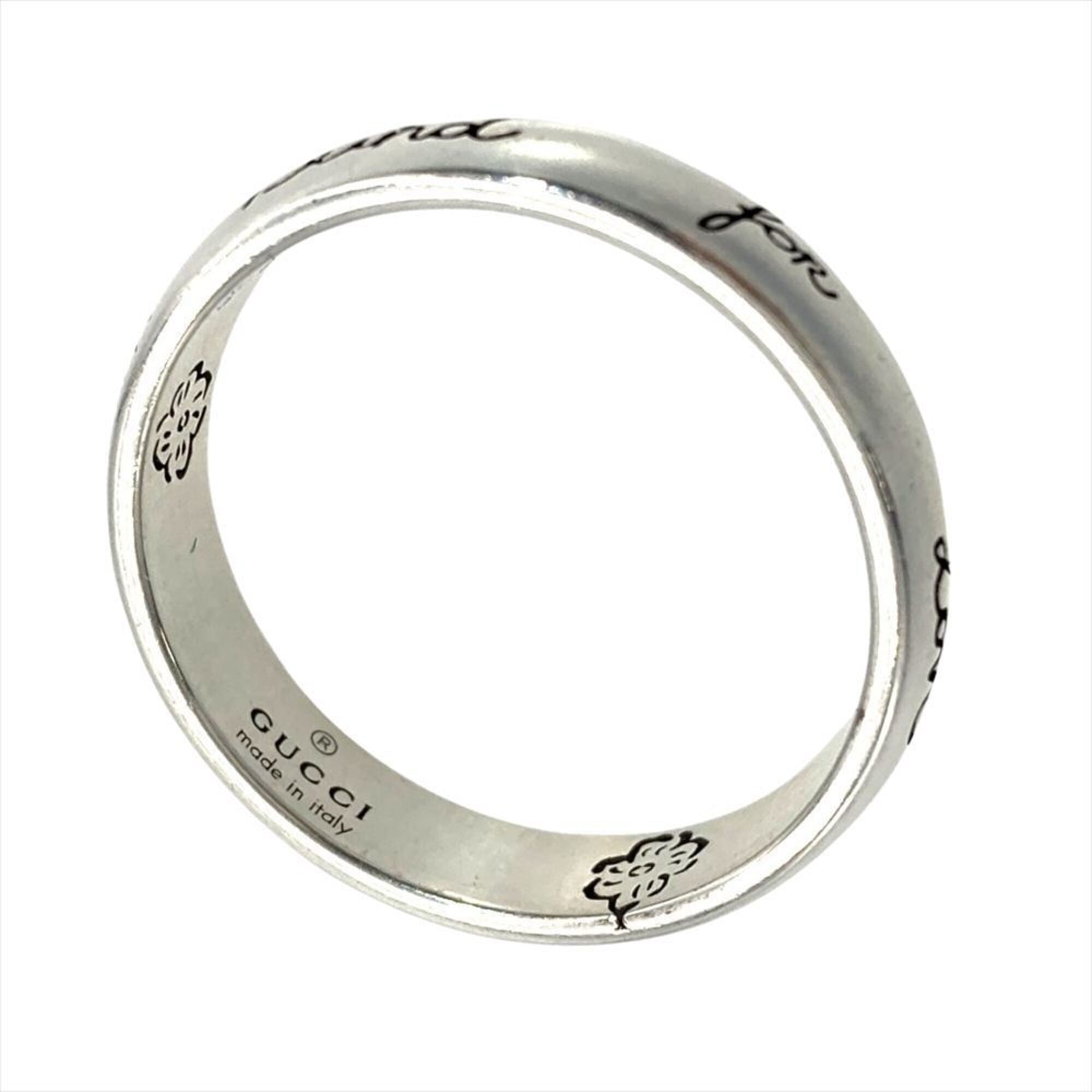 Gucci Silver Silver 925 Band Ring (Pre-Owned)