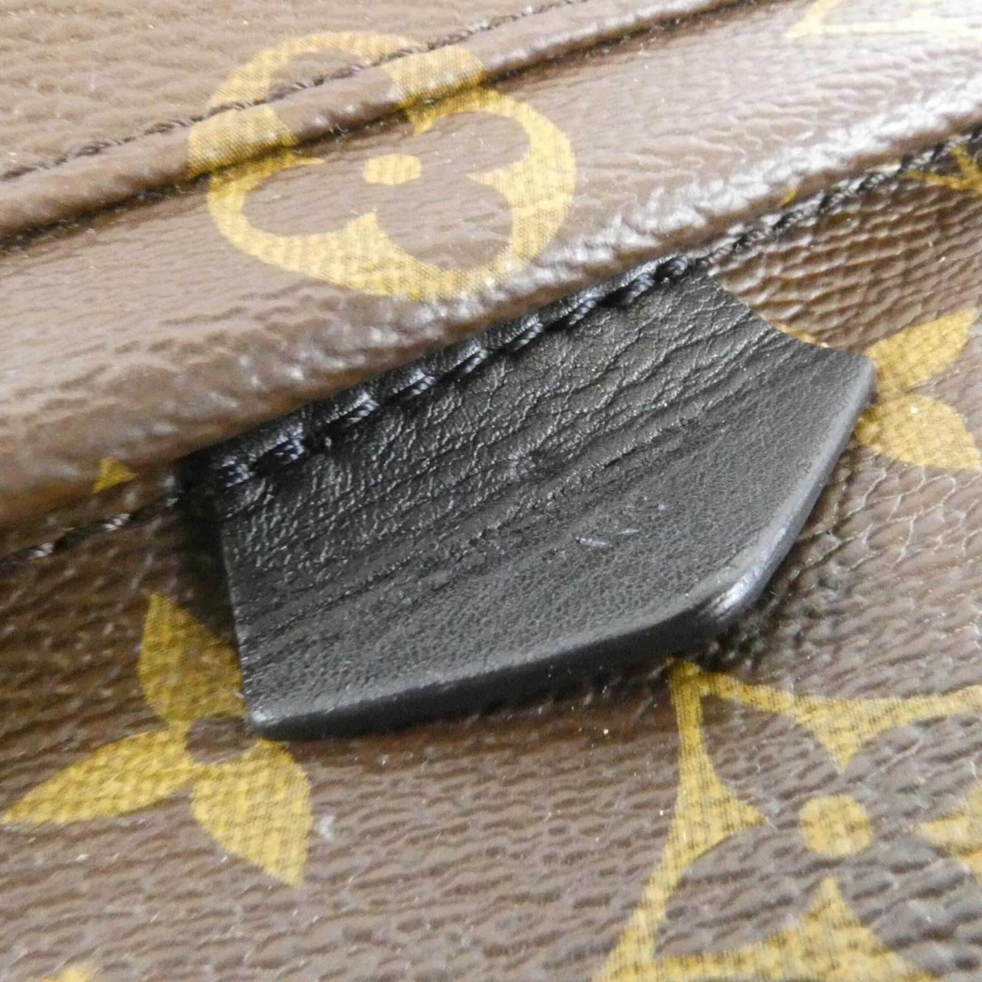 Louis Vuitton Brown Coated Canvas Backpack (Pre-Owned)