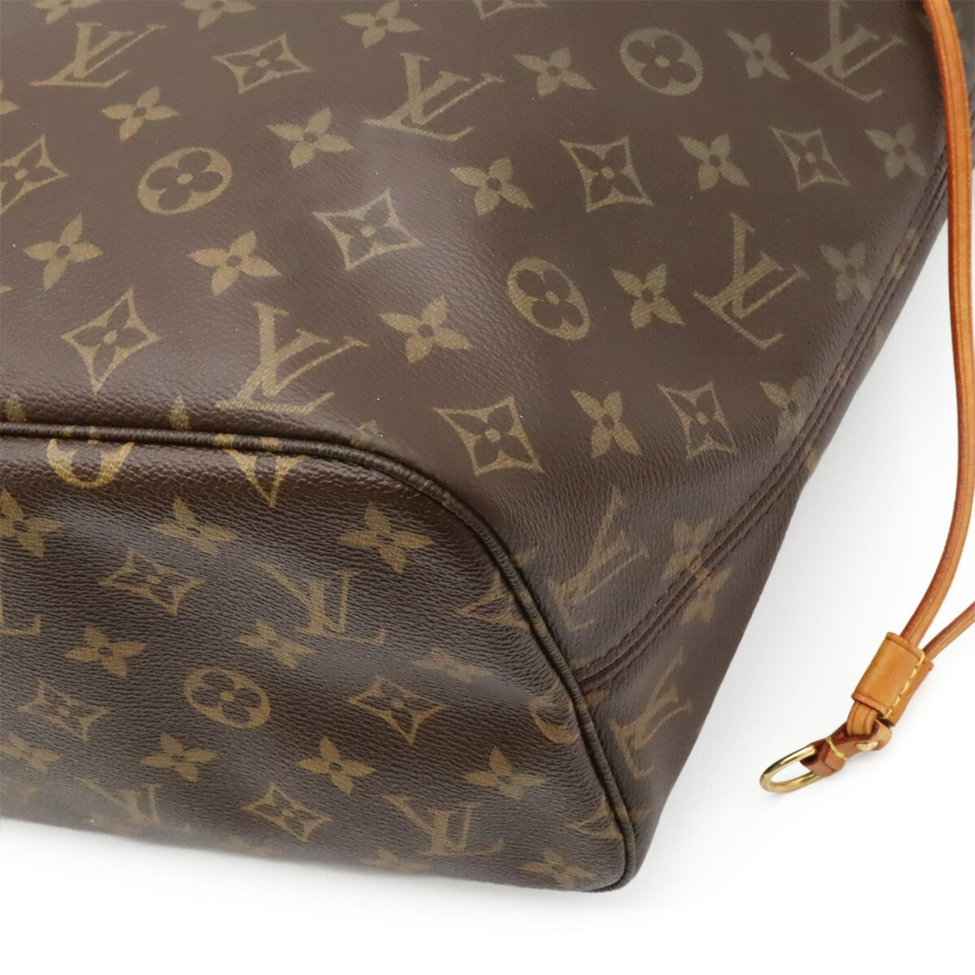 Louis Vuitton Brown Monogram Canvas Pvc Coated Canvas Shoulder Bag Tote Bag (Pre-Owned)