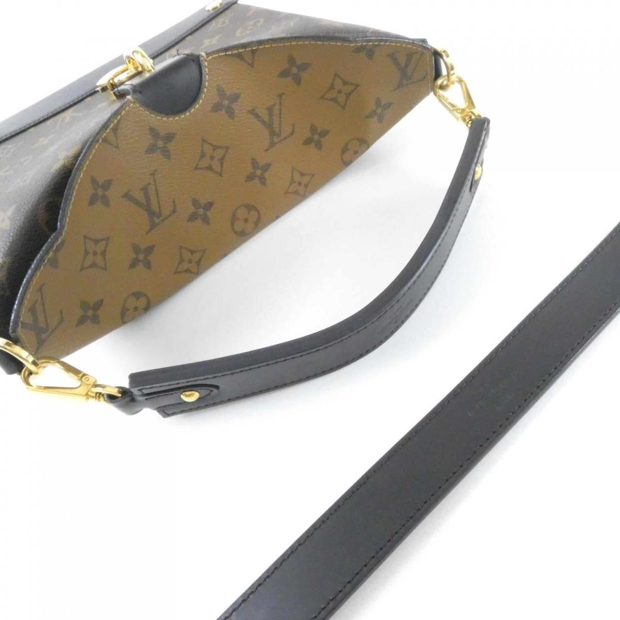 Louis Vuitton Marron Monogram Reverse Monogram Reverse Handbag (Pre-Owned)