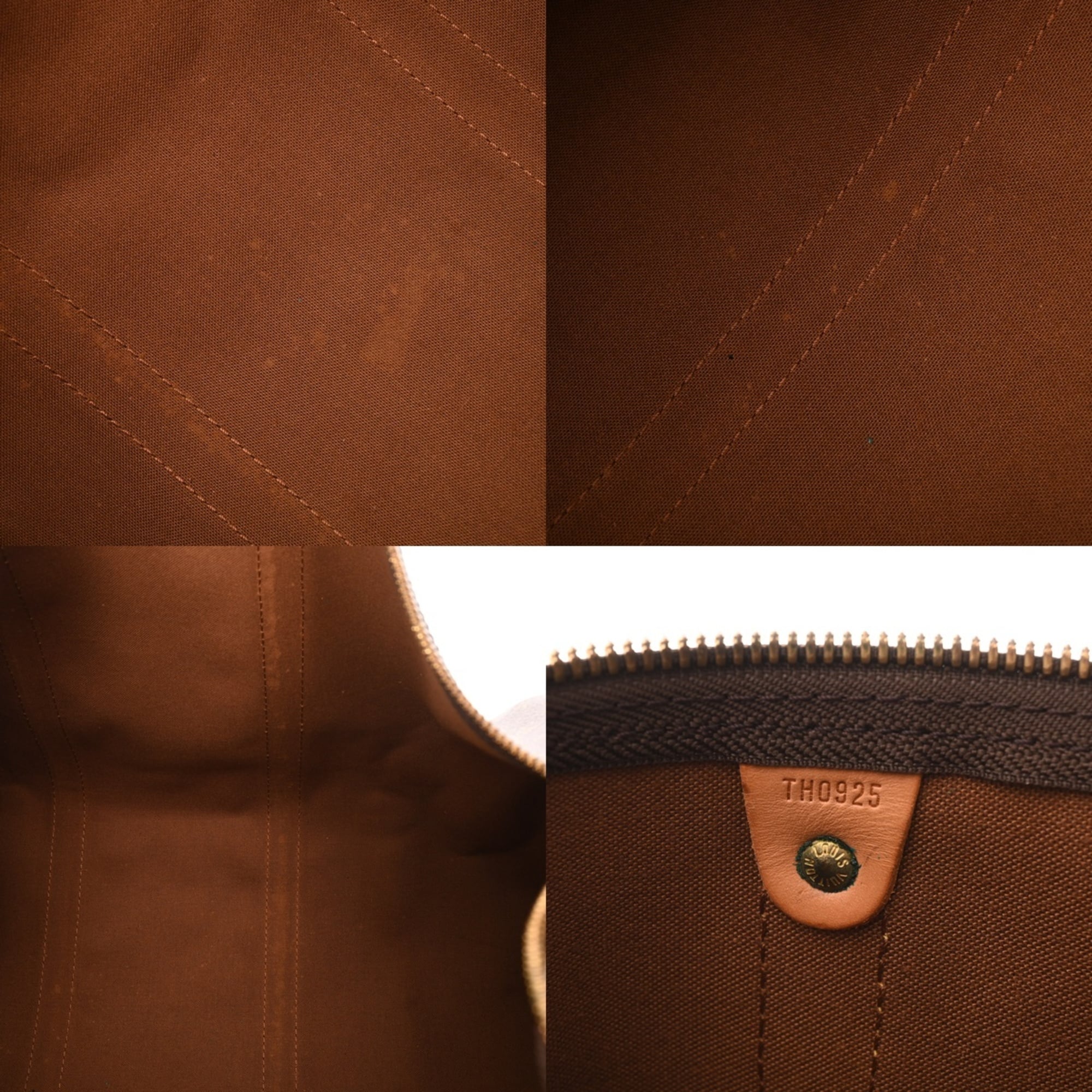Louis Vuitton Monogram Brown Monogram Boston Bag (Pre-Owned)
