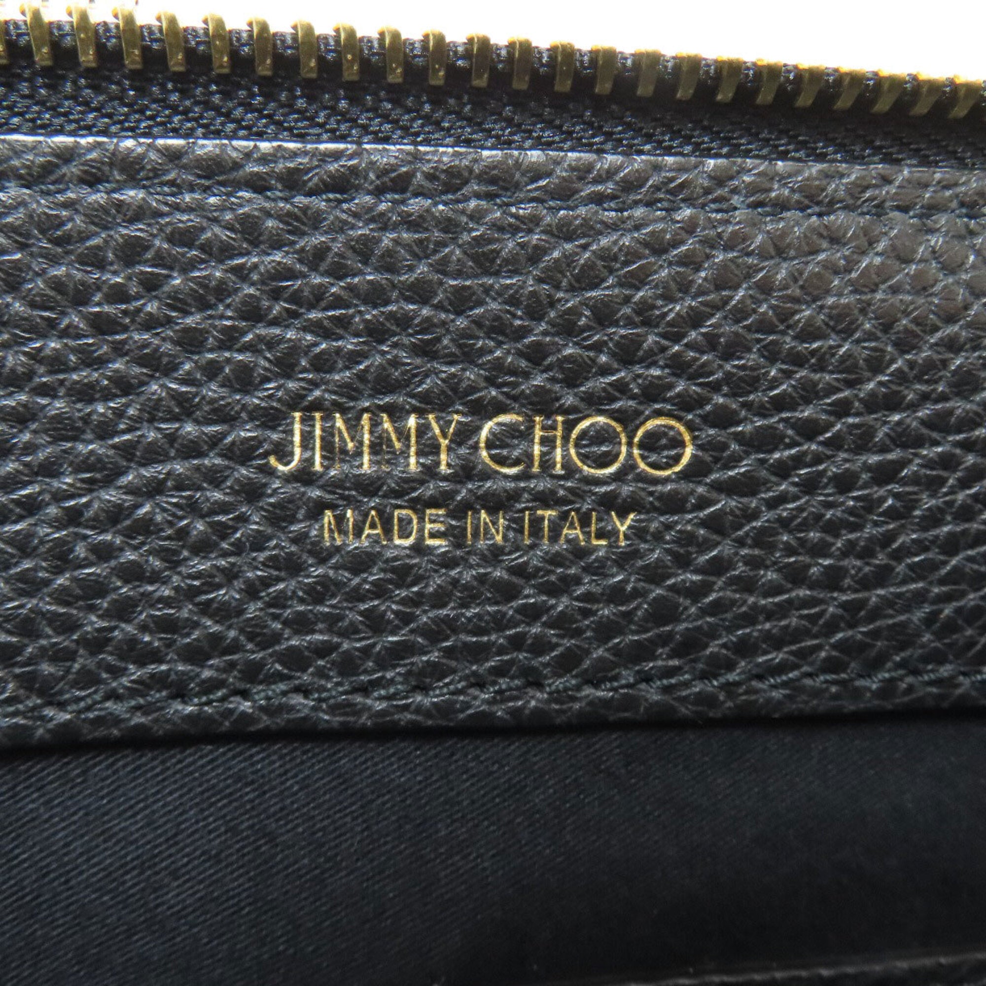 Jimmy Choo Black Leather Handbag (Pre-Owned)
