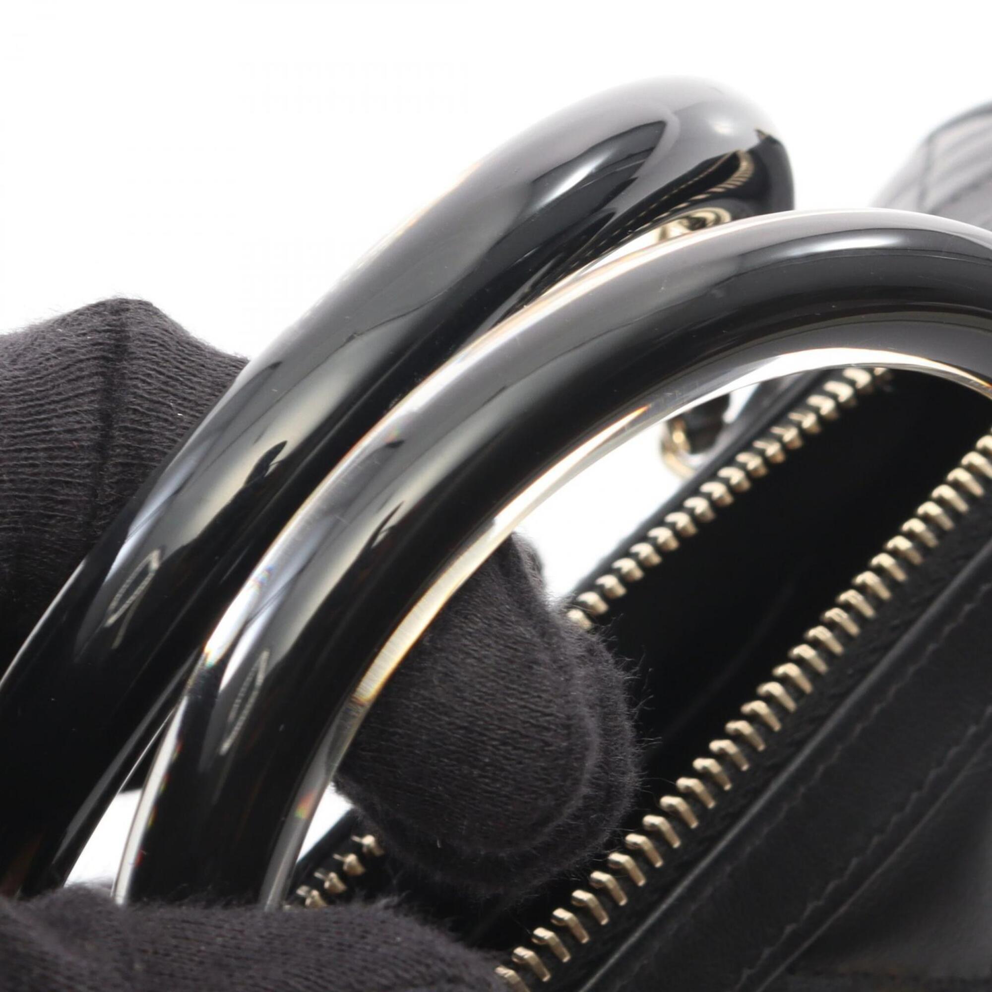 Chanel Black Leather Handbag (Pre-Owned)
