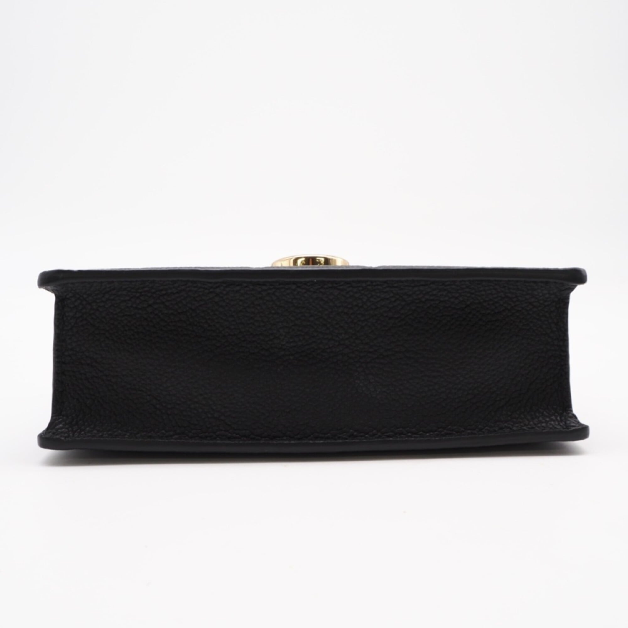 Louis Vuitton Black Leather Chain/Shoulder Wallet (Pre-Owned)