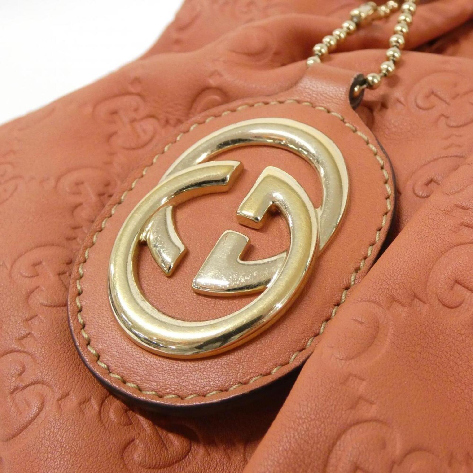 Gucci Pink Leather Handbag (Pre-Owned)