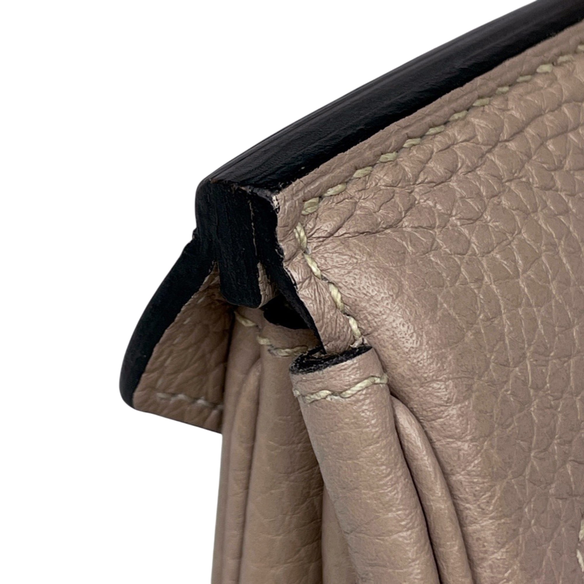 Hermes Birkin Gris Tourterelle Taurillon Clemence Leather Handbag (Pre-Owned)