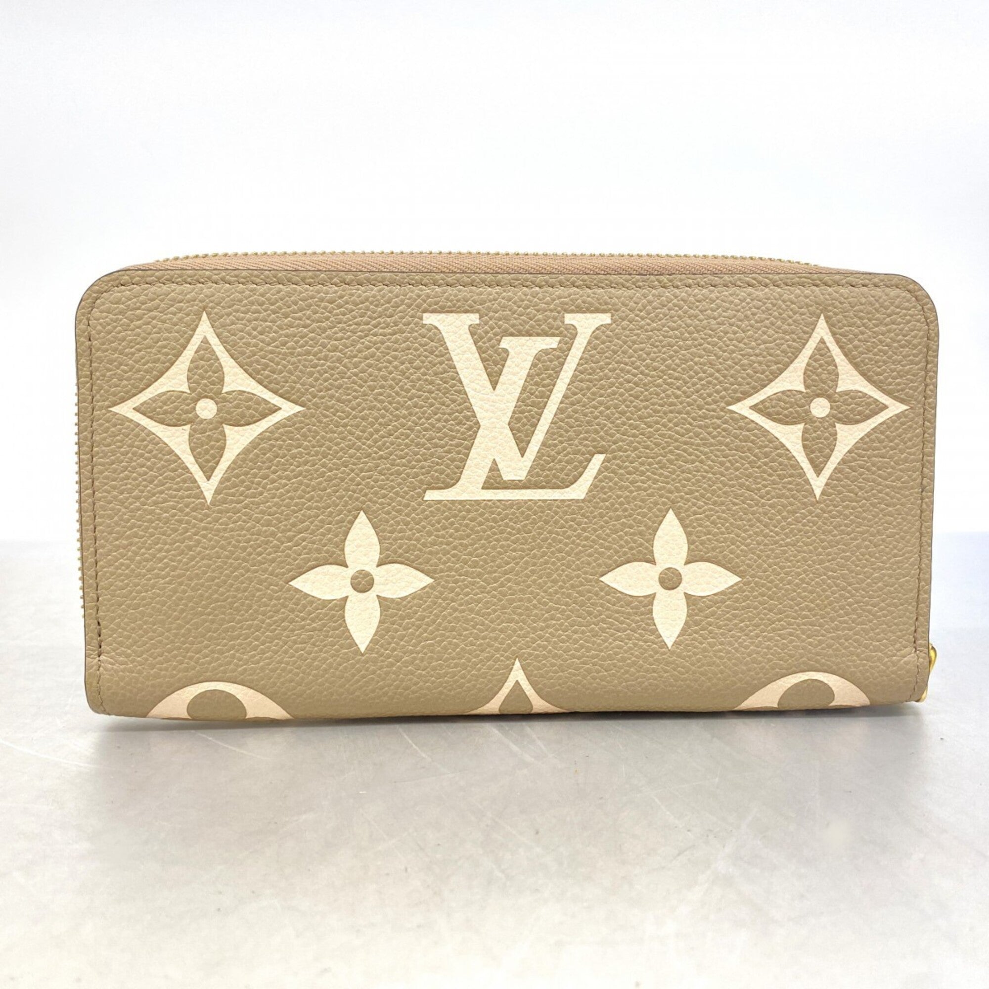 Louis Vuitton Cream Tourterelle Long Wallet (Bi-Fold) (Pre-Owned)