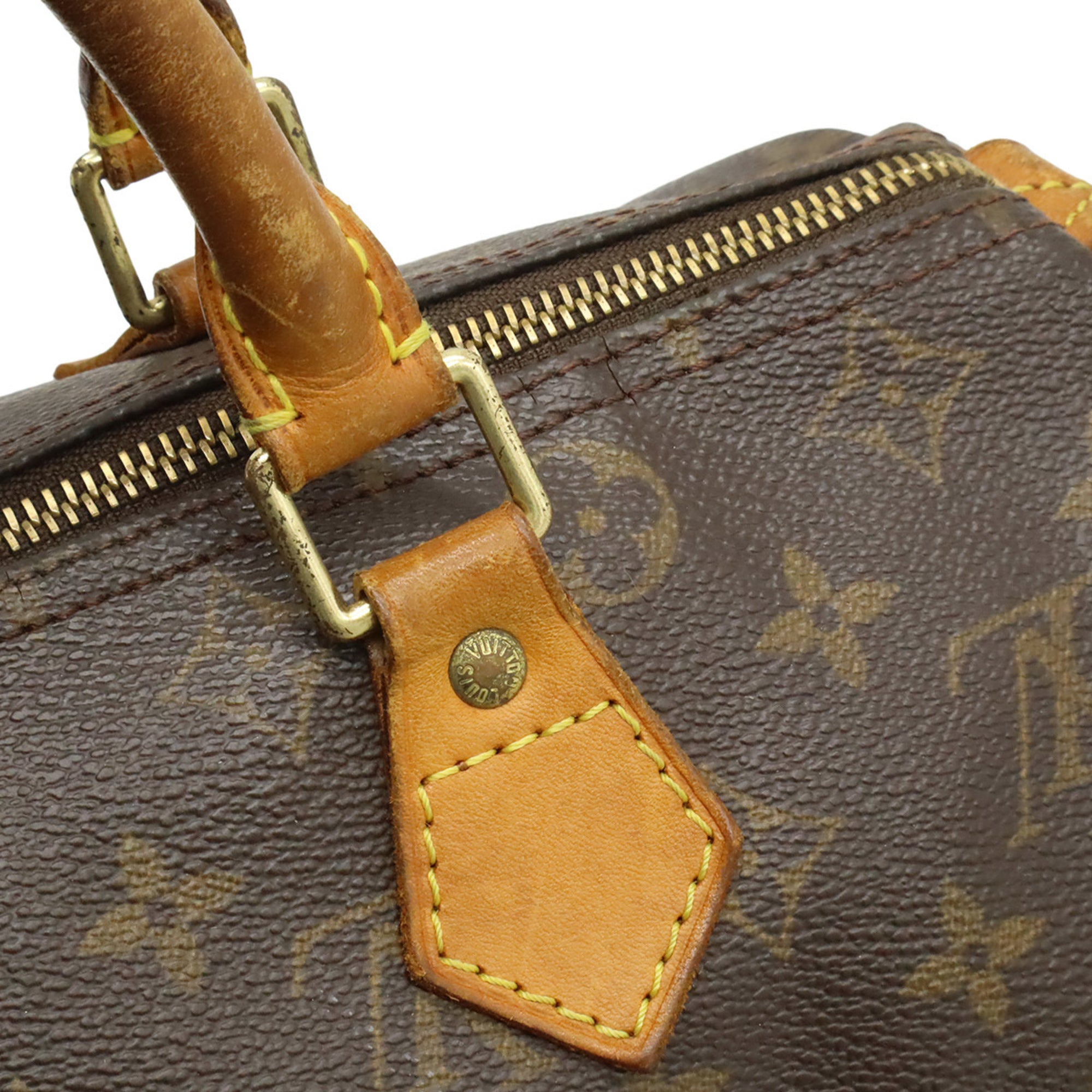 Louis Vuitton Brown Monogram Canvas Pvc Coated Canvas Handbag (Pre-Owned)