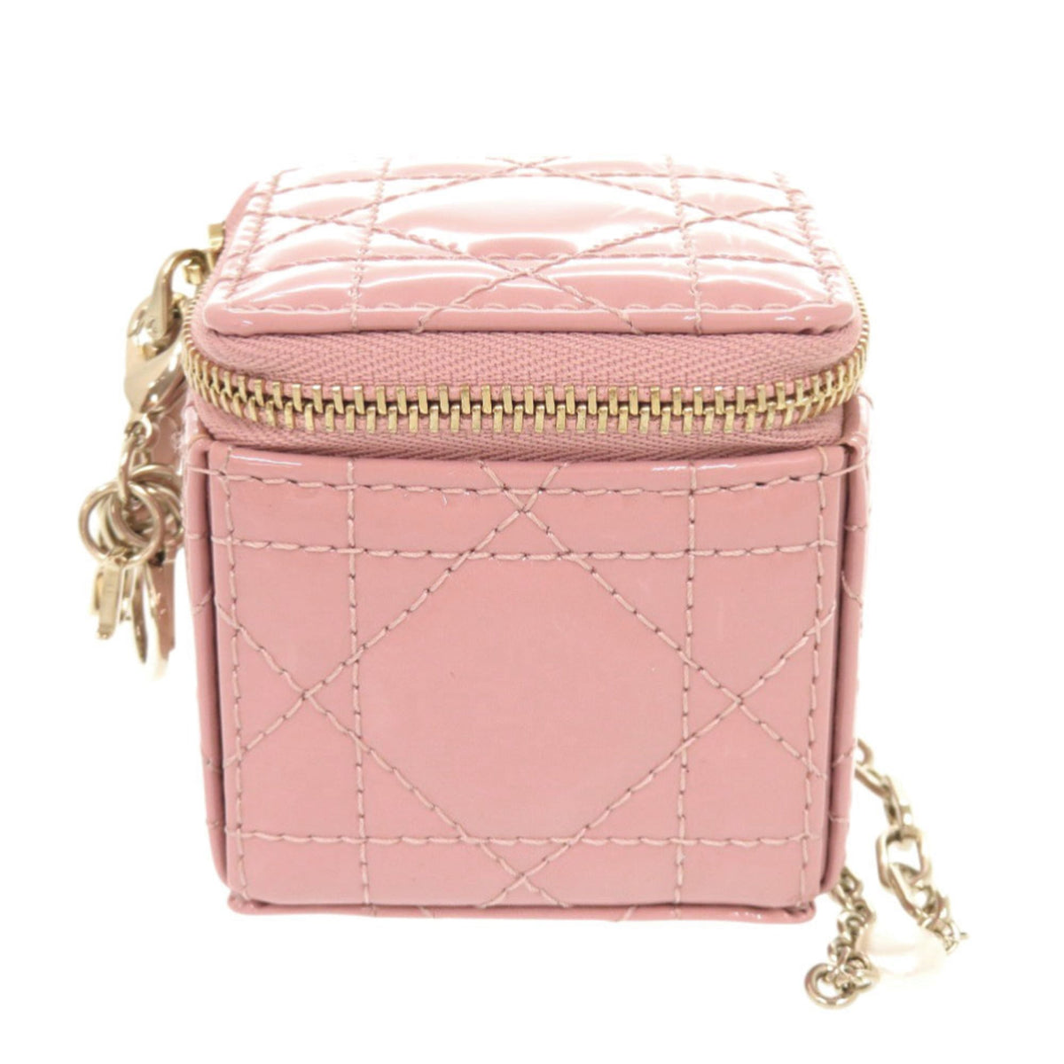 Christian Dior Pink Patent Leather Pouch (Pre-Owned)