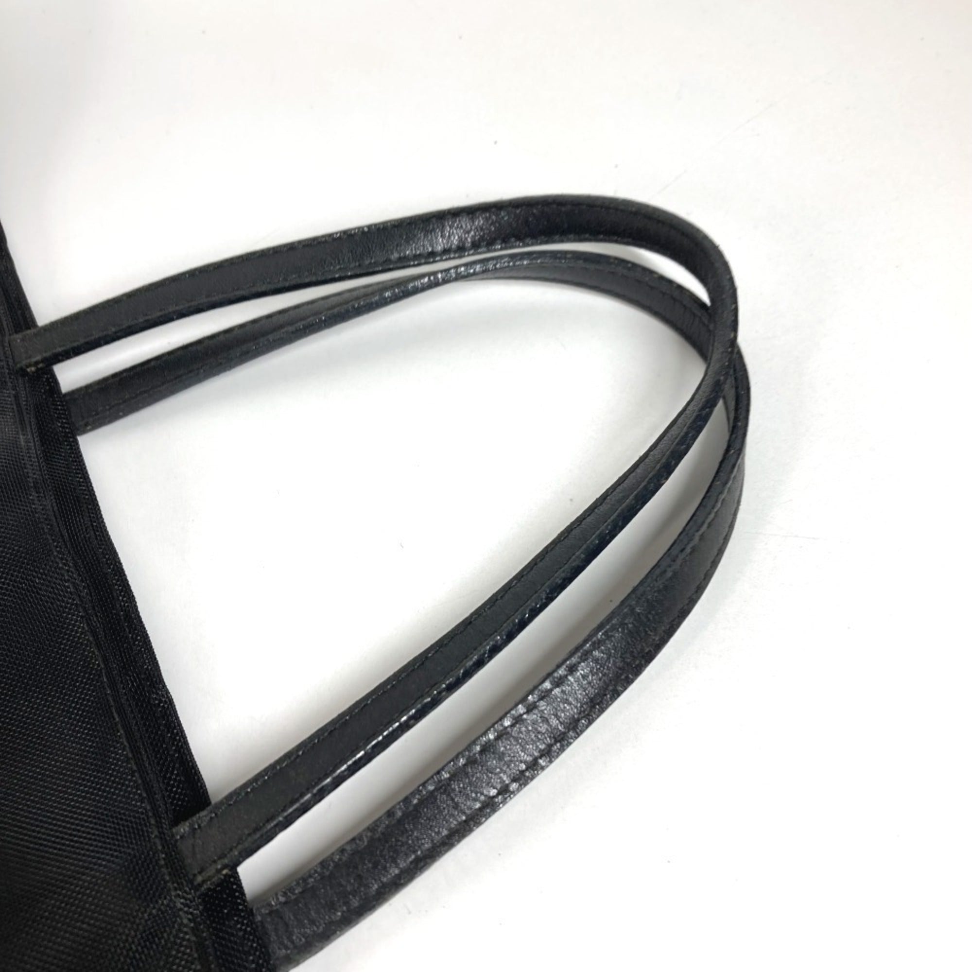 Fendi Black Gold Mesh Leather Handbag Shoulder Bag Tote Bag (Pre-Owned)