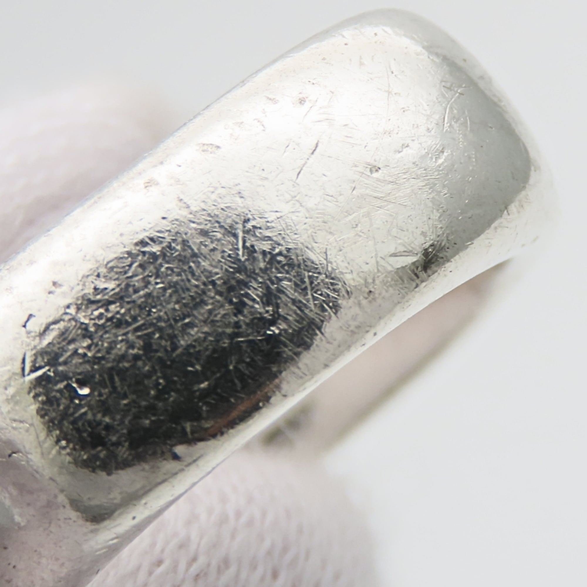 Tiffany Silver Silver 925 Band Ring (Pre-Owned)
