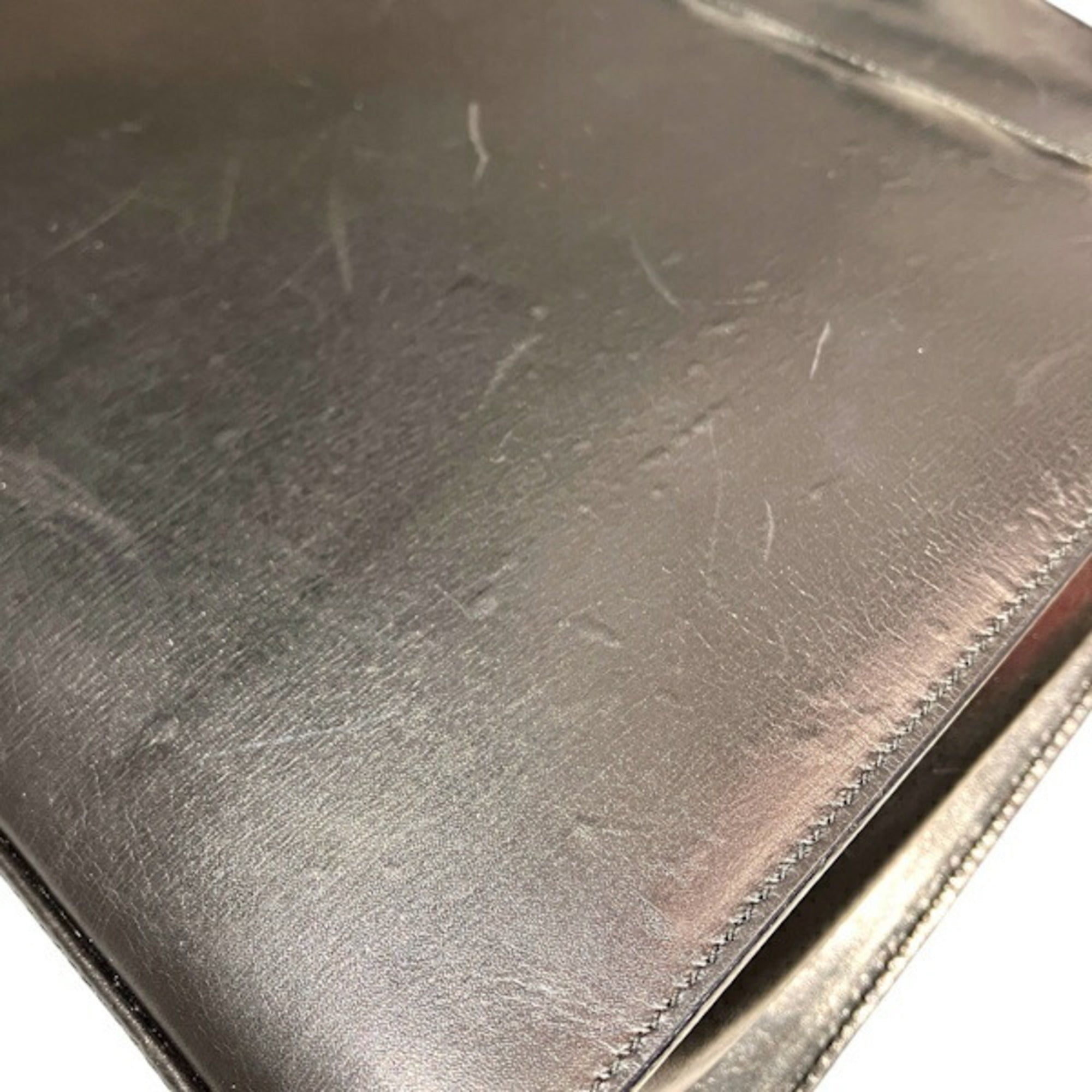 Gucci Black Leather Handbag (Pre-Owned)