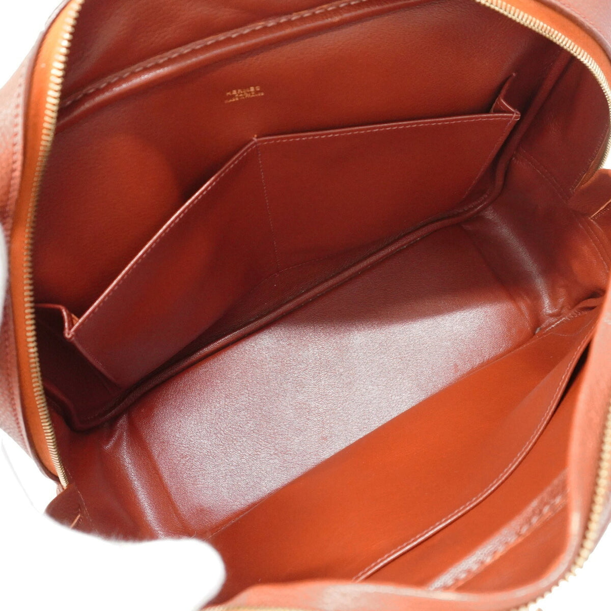 Hermes Brique Togo Leather Tote Bag (Pre-Owned)