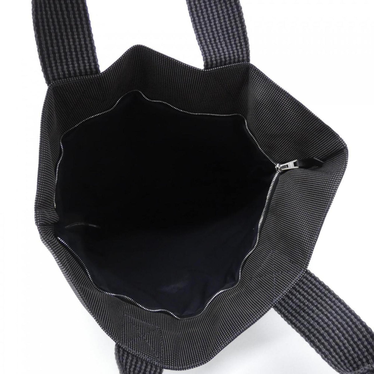 Hermes Black Canvas Handbag (Pre-Owned)
