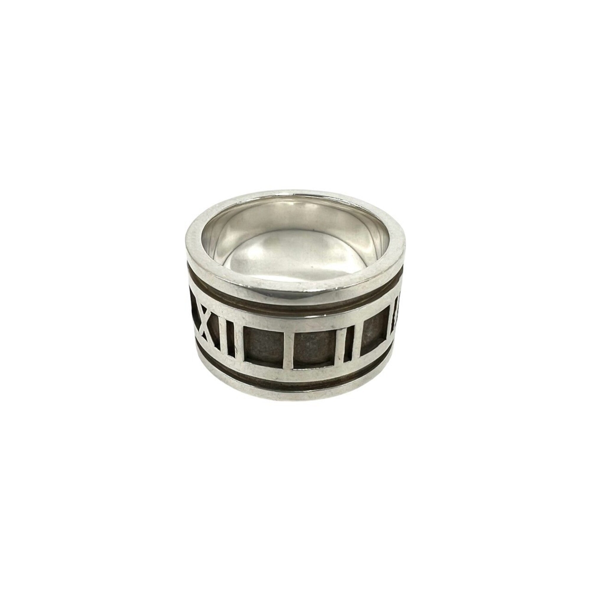 Tiffany Silver Silver 925 Band Ring (Pre-Owned)