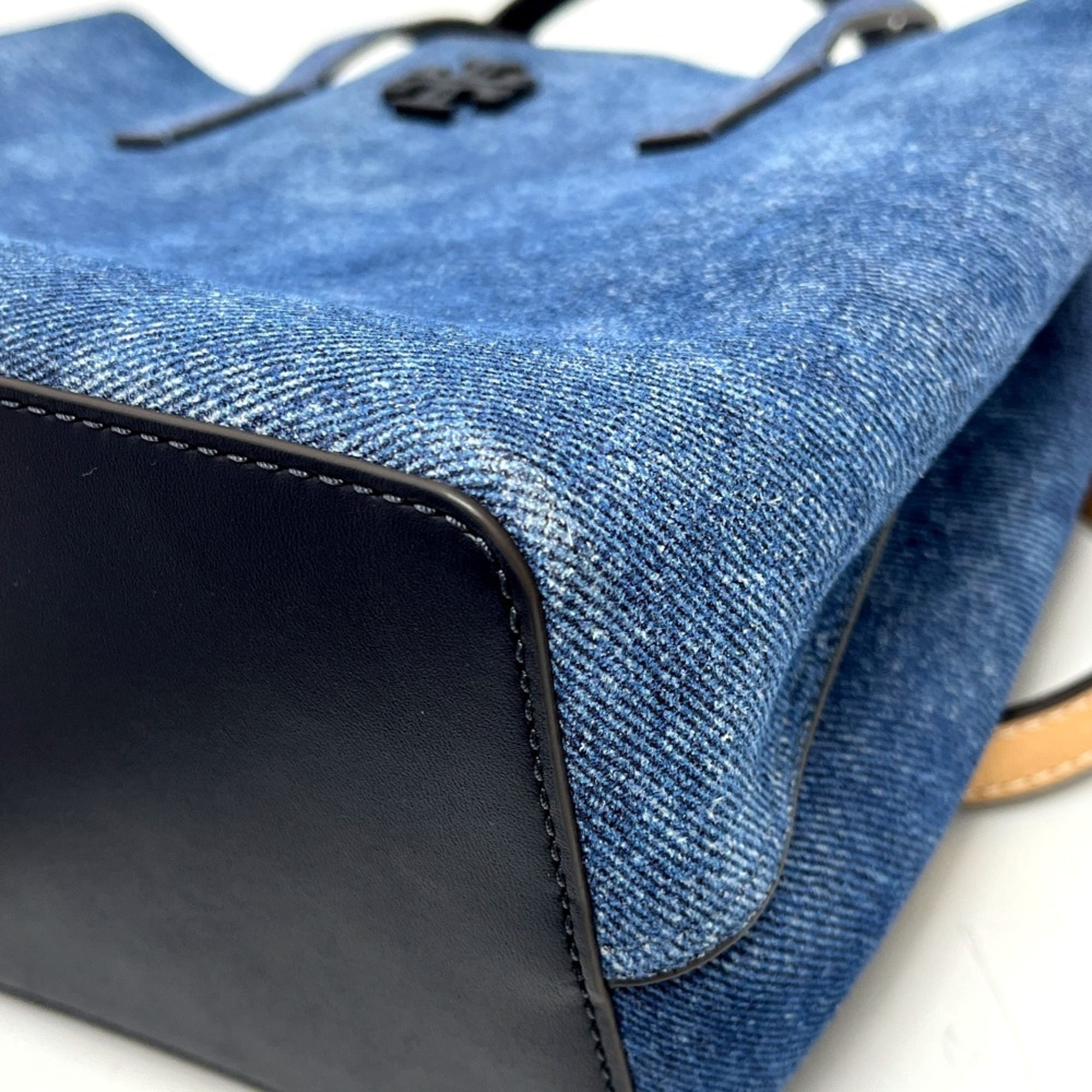 Tory Burch Blue Denim Tote Bag (Pre-Owned)