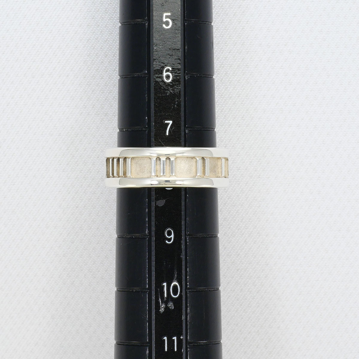 Tiffany Silver Silver 925 Band Ring (Pre-Owned)