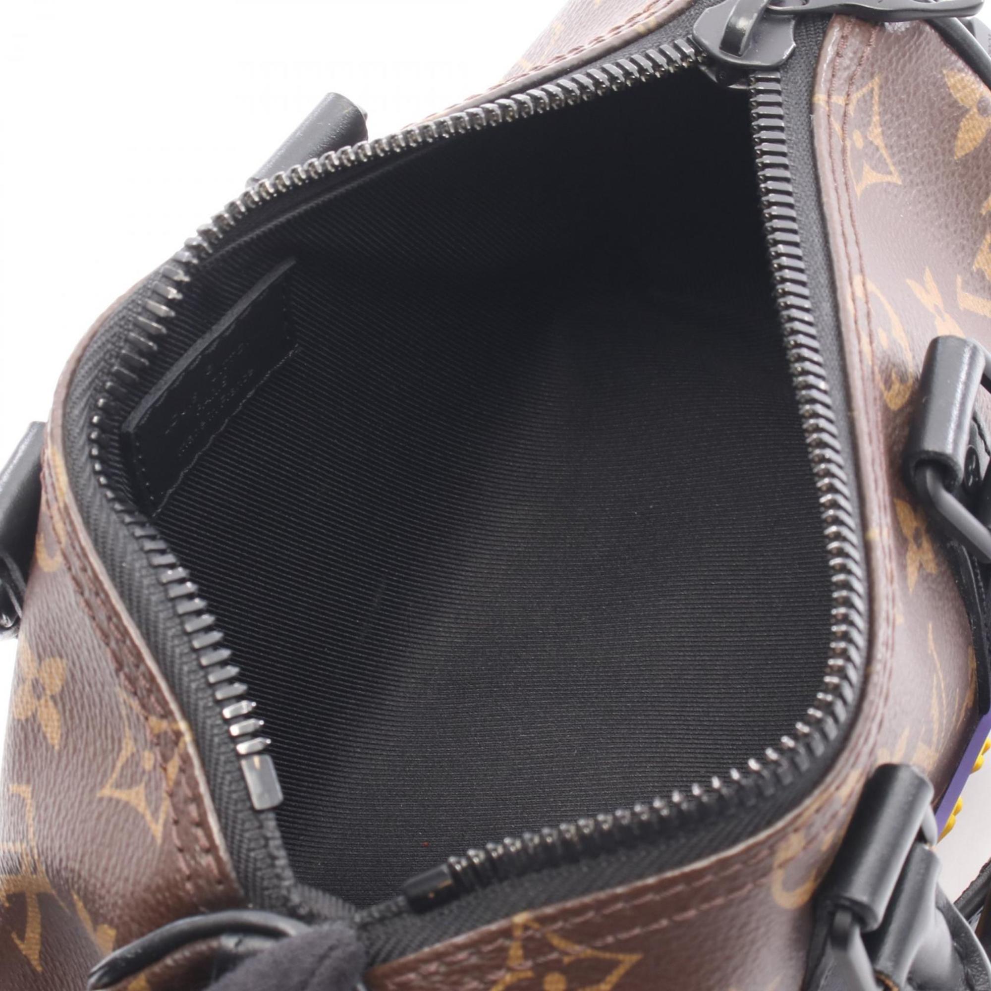 Louis Vuitton Black Brown Monogram Multi-Color Monogram Leather Rubber Tote Bag (Pre-Owned)