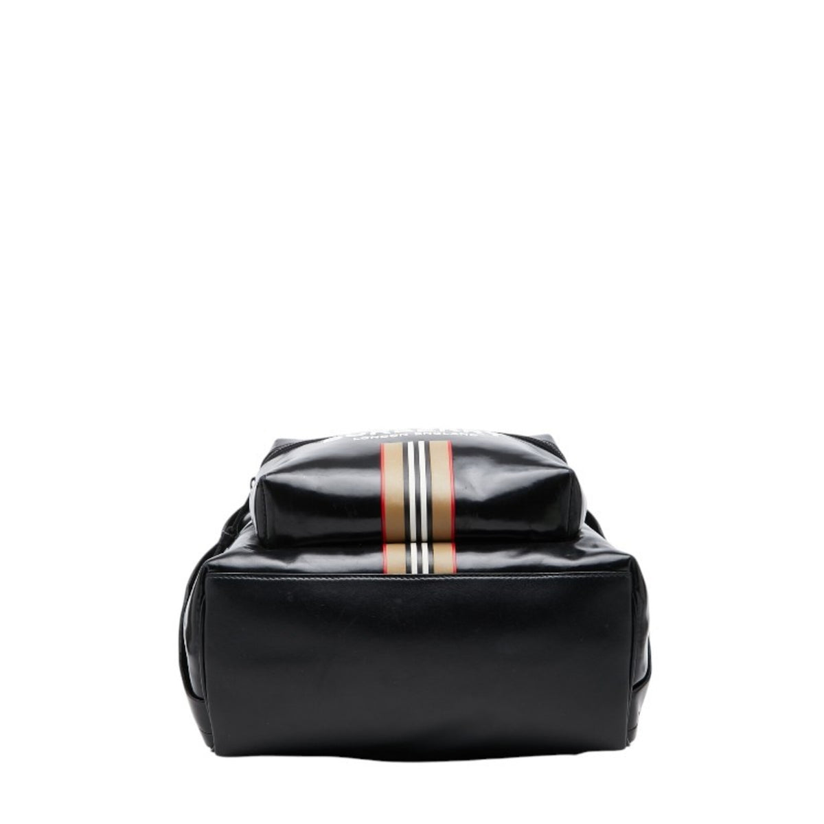 Burberry Black Pvc Backpack (Pre-Owned)