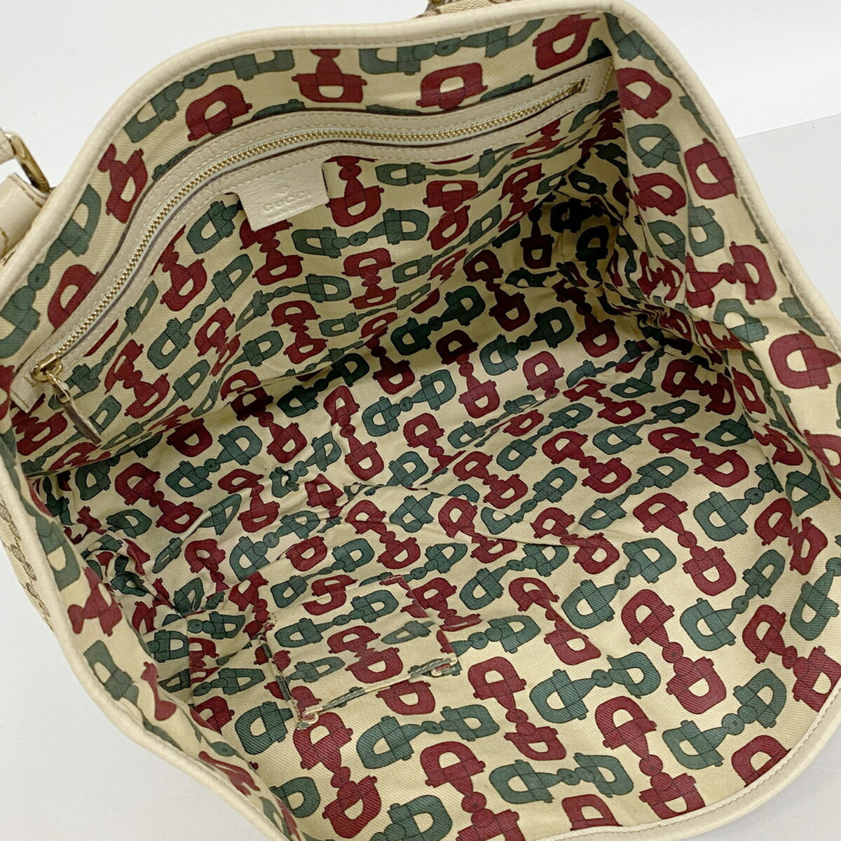 Gucci Brown Canvas Tote Bag (Pre-Owned)