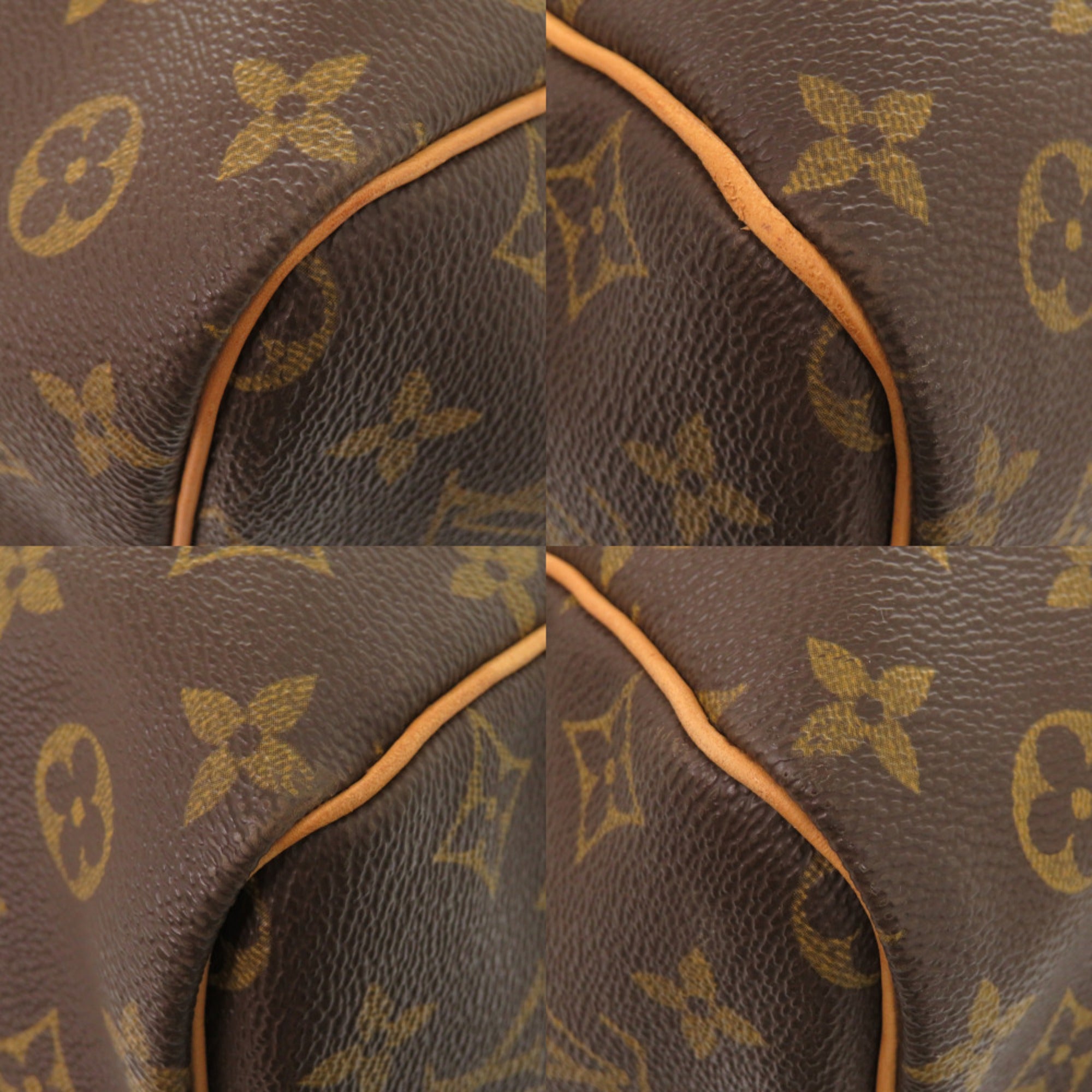 Louis Vuitton Brown Monogram Canvas Boston Bag (Pre-Owned)