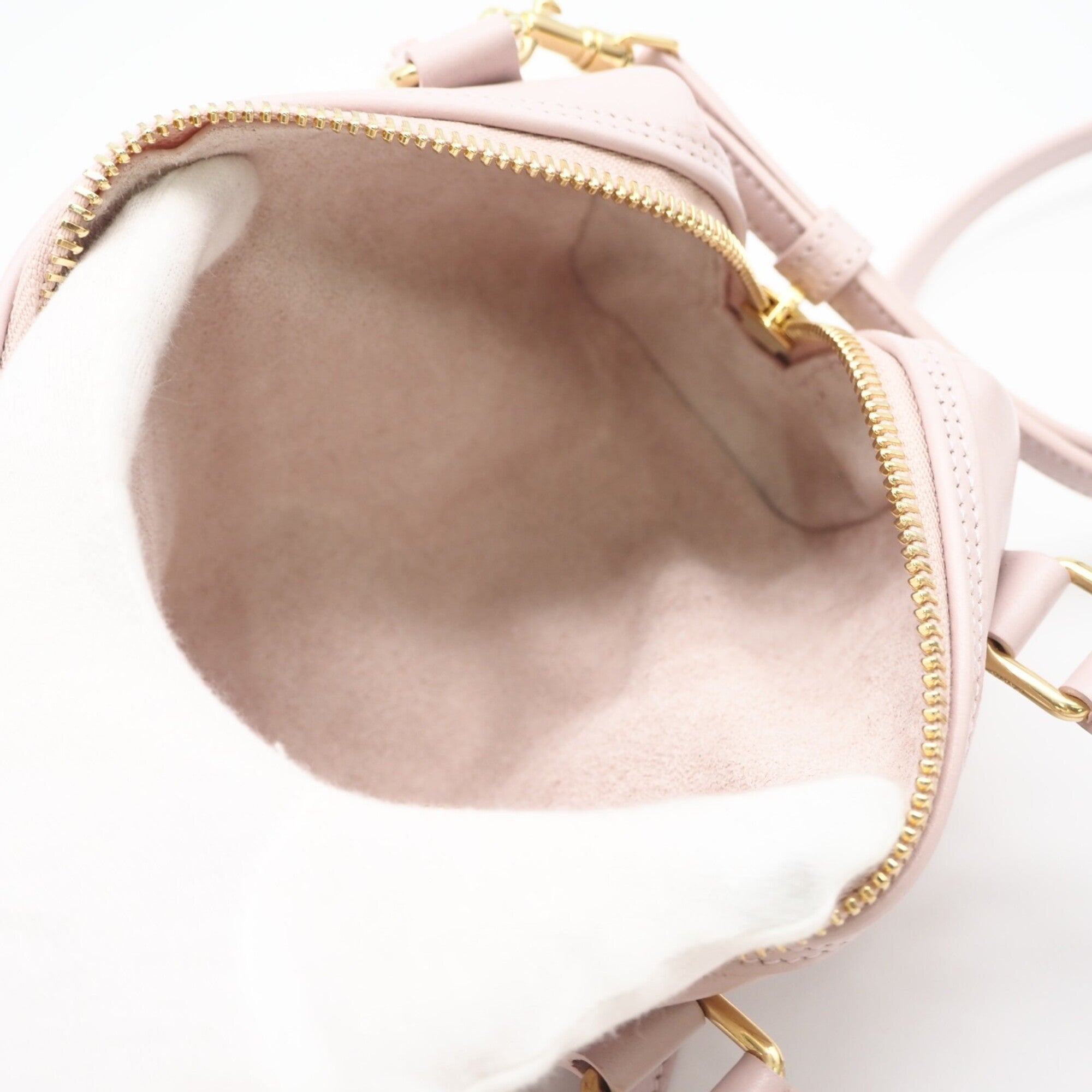 Celine Pink Leather Boston Bag Shoulder Bag (Pre-Owned)