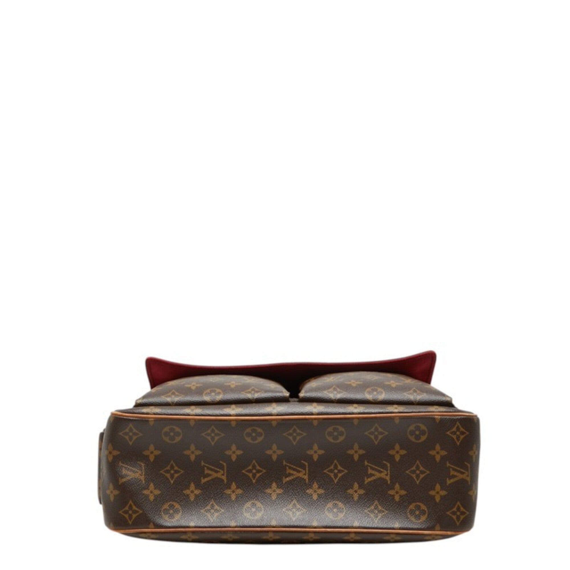 Louis Vuitton Brown Monogram Pvc Leather Shoulder Bag Tote Bag (Pre-Owned)