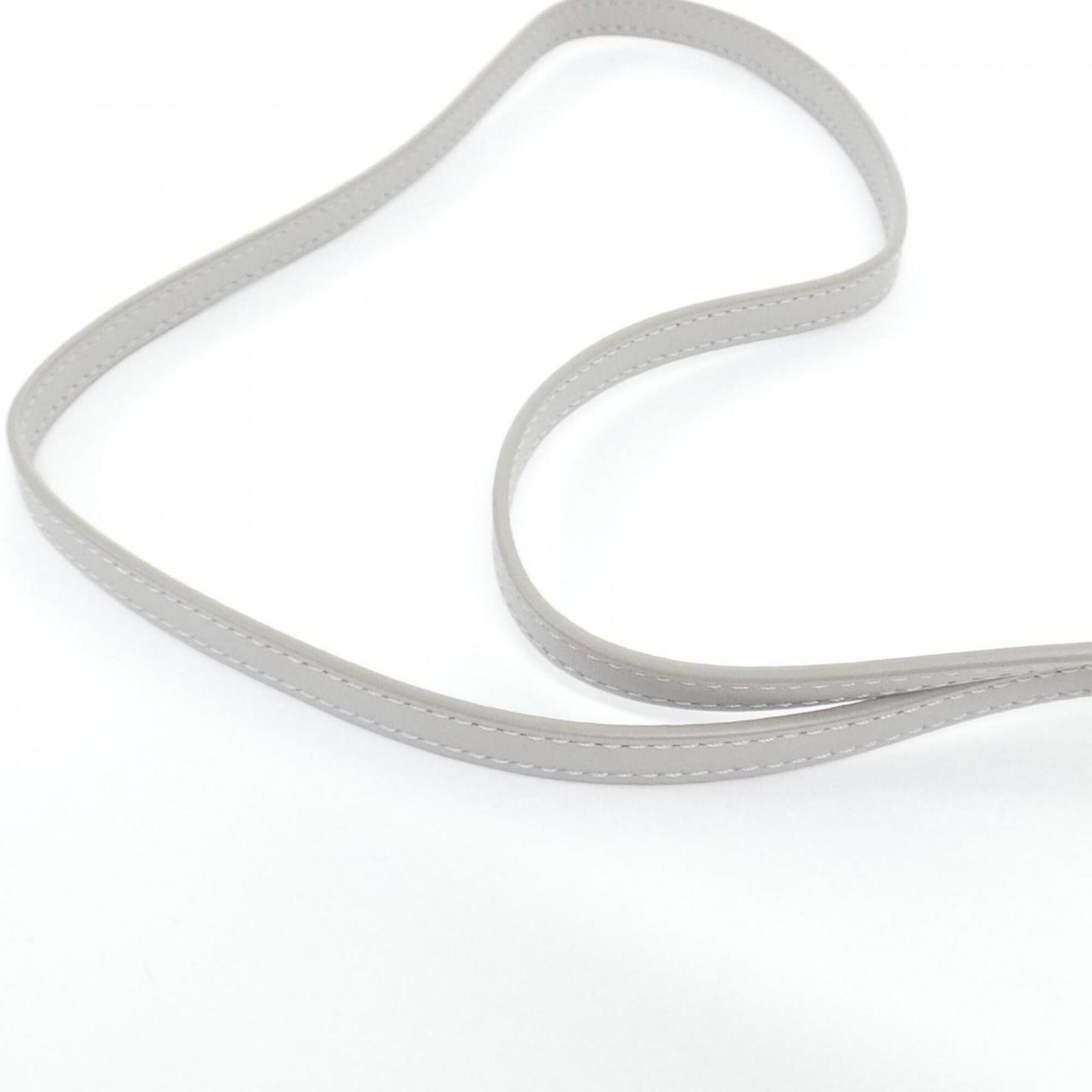 Loewe Gray Leather Shoulder Bag (Pre-Owned)