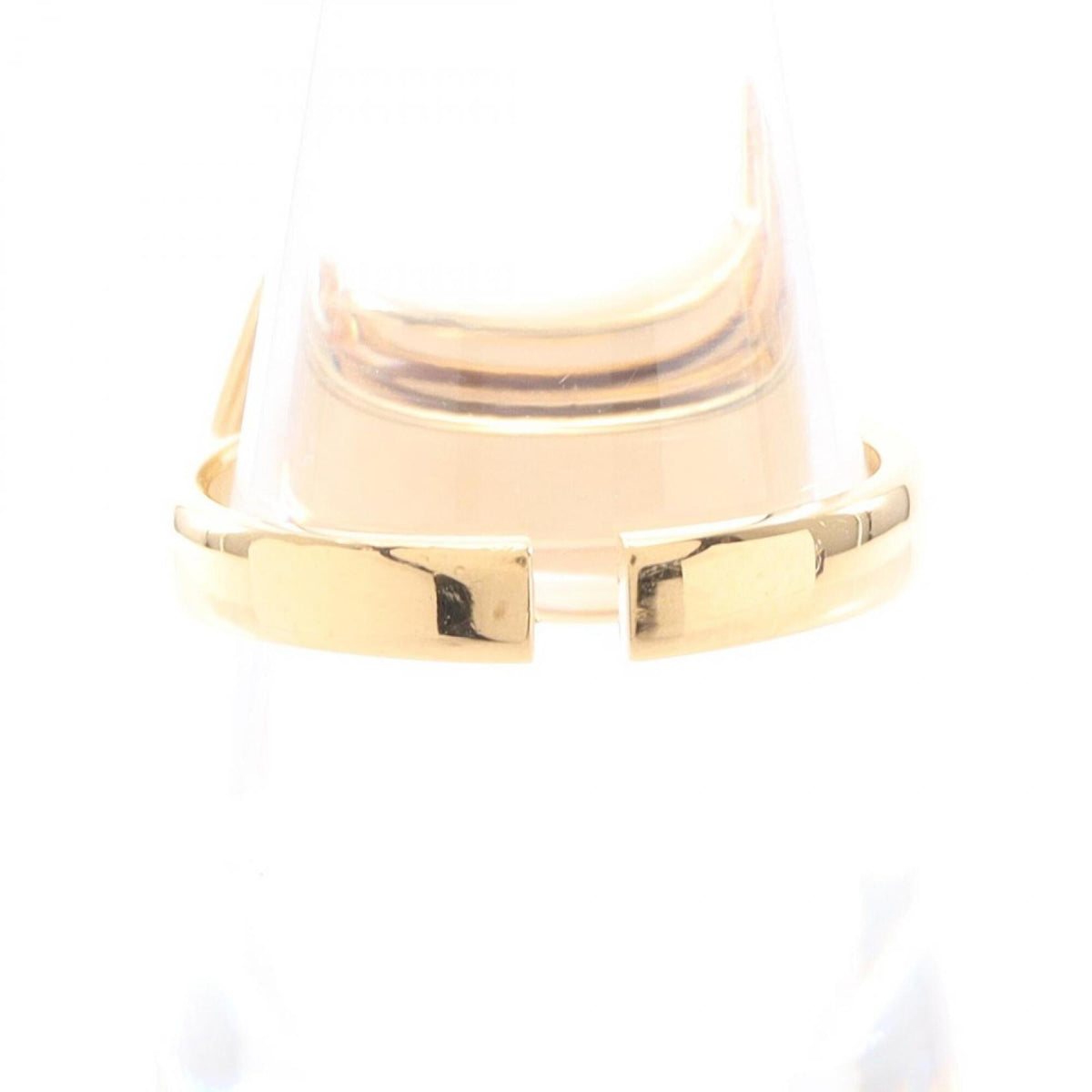 Salvatore Ferragamo Gold Gold Plating Band Ring (Pre-Owned)