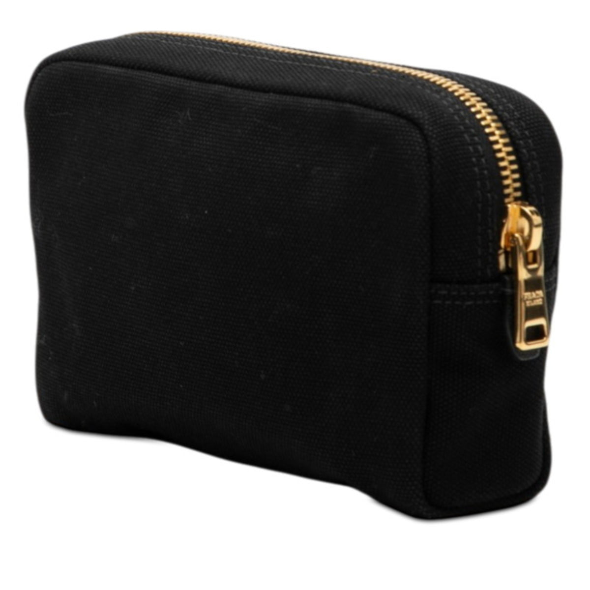 Prada Black Canvas Handbag Pouch (Pre-Owned)