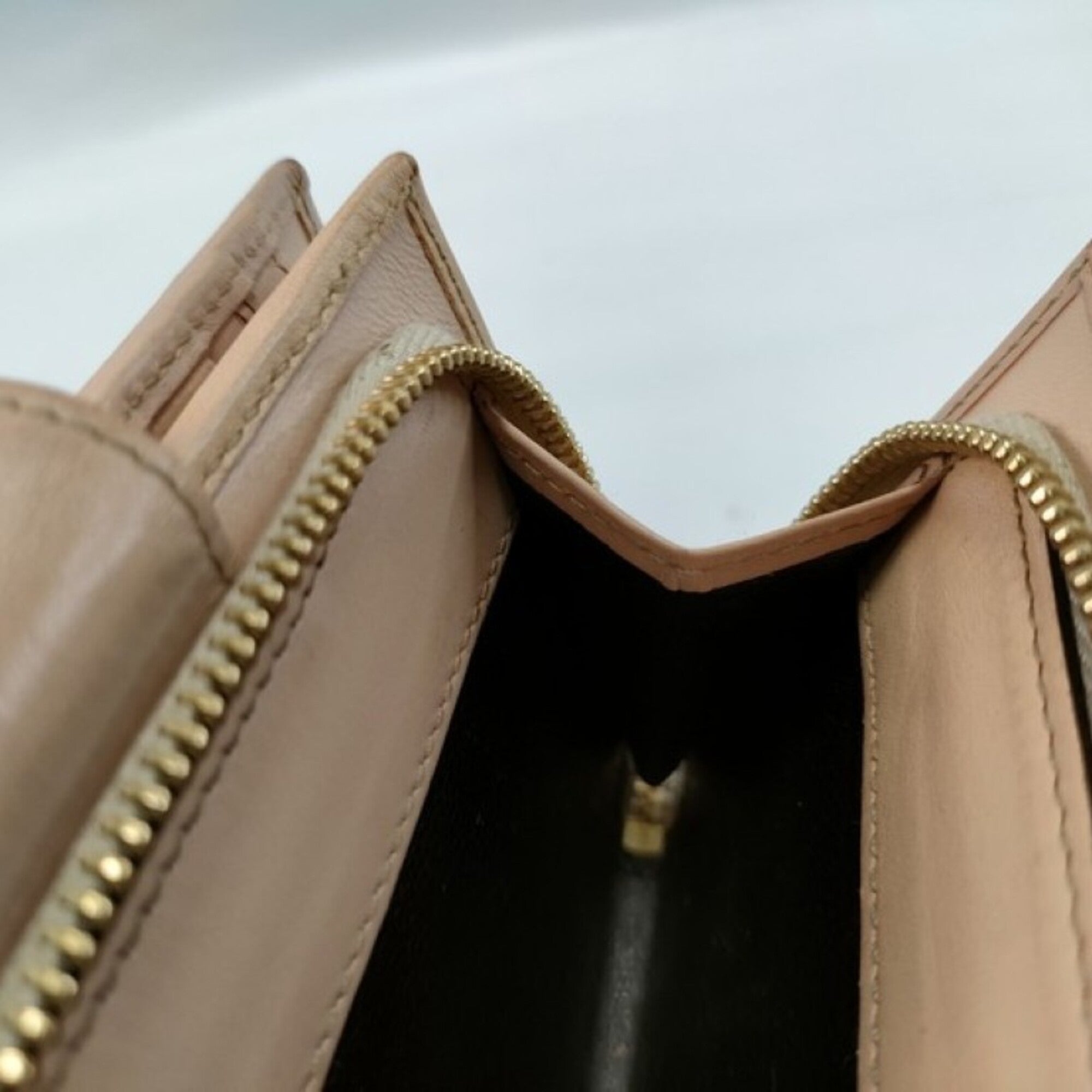 Gucci Beige Gg Canvas Leather Wallet (Bi-Fold) (Pre-Owned)