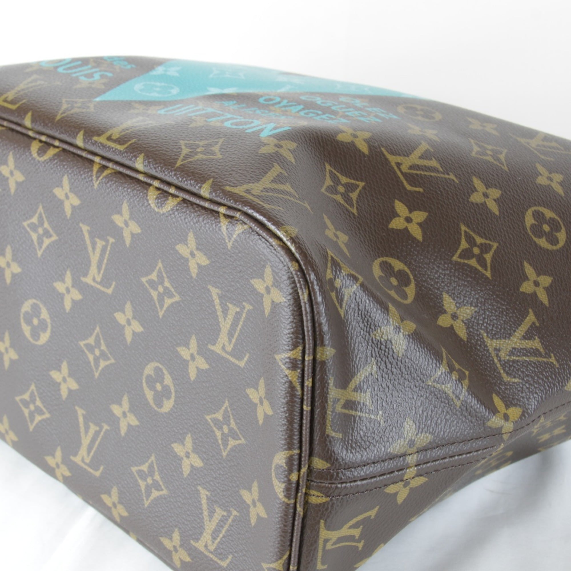 Louis Vuitton Brown Canvas Tote Bag (Pre-Owned)