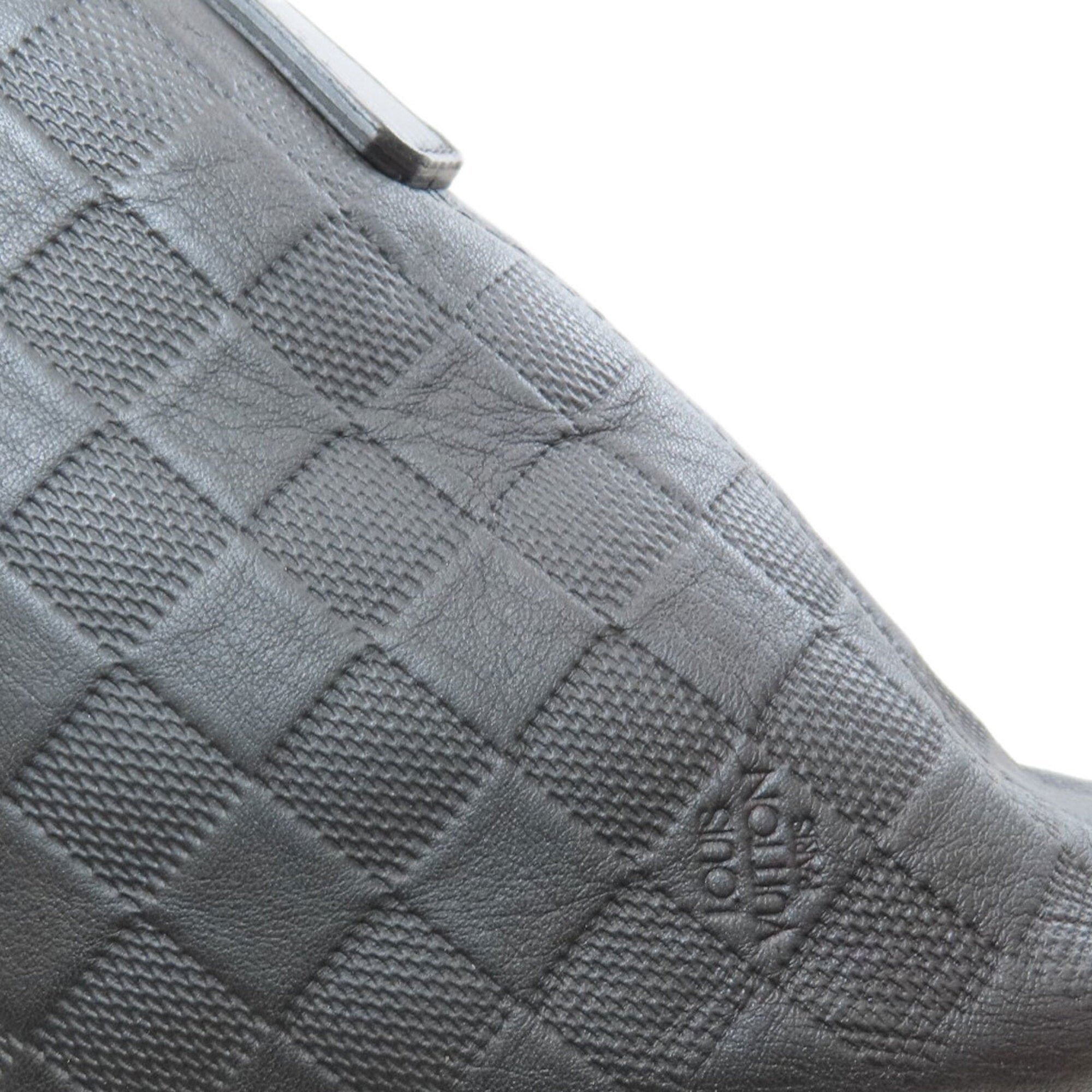 Louis Vuitton Damier Infini Black Damier Infini Handbag (Pre-Owned)