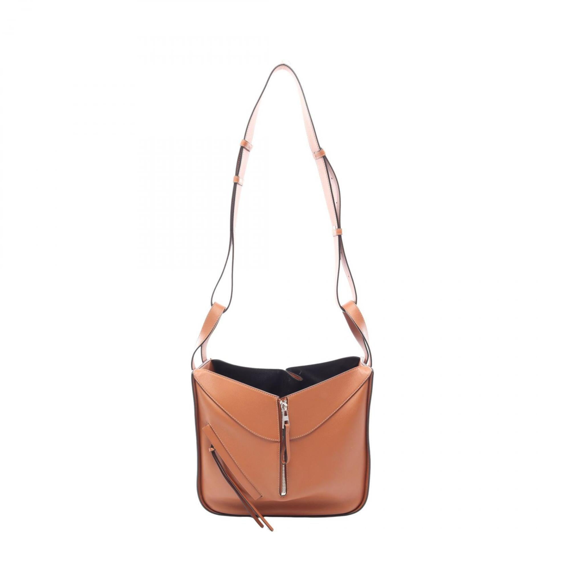 Loewe Hammock Brown Leather Handbag (Pre-Owned)