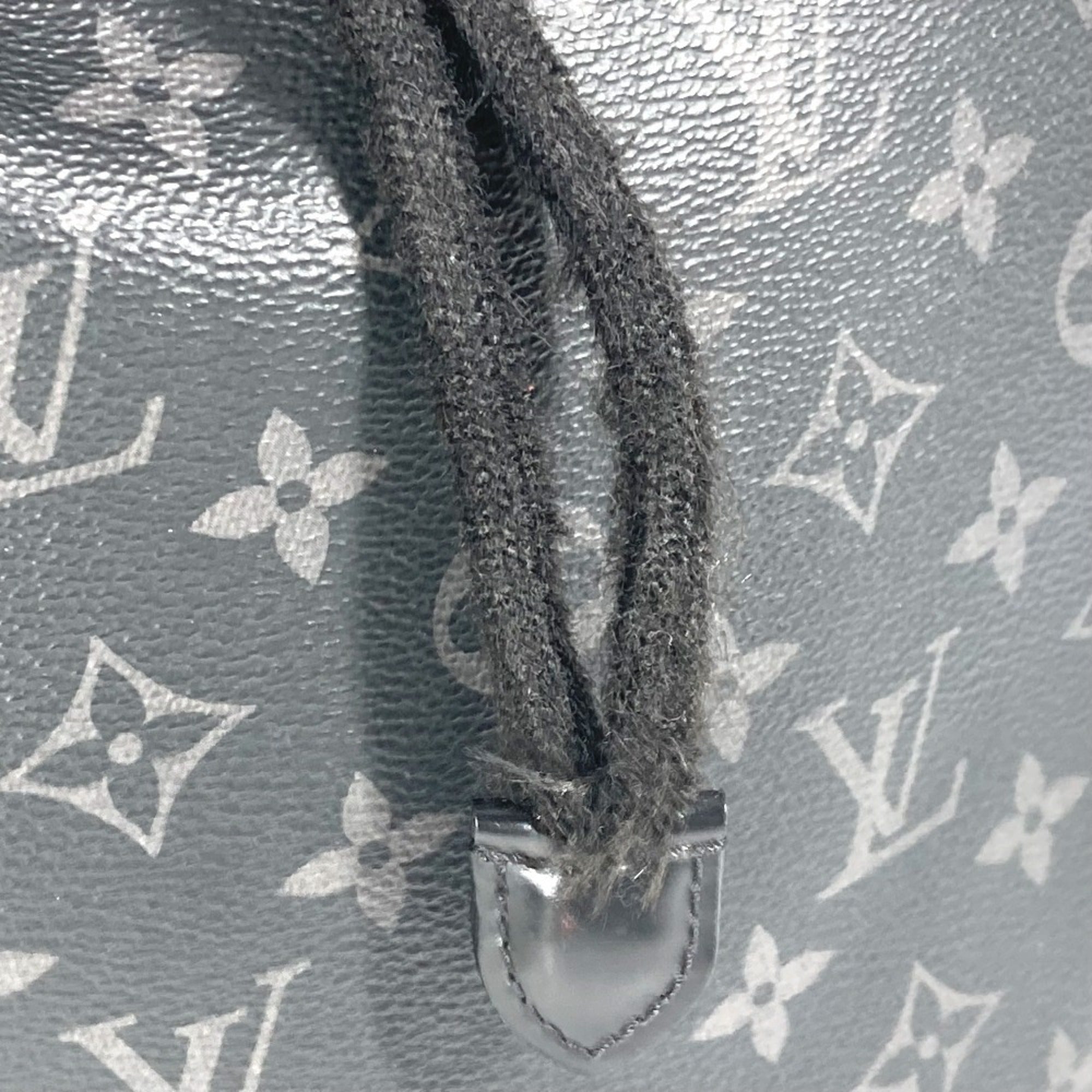 Louis Vuitton Black Monogram Eclipse Monogram Eclipse Backpack Handbag (Pre-Owned)