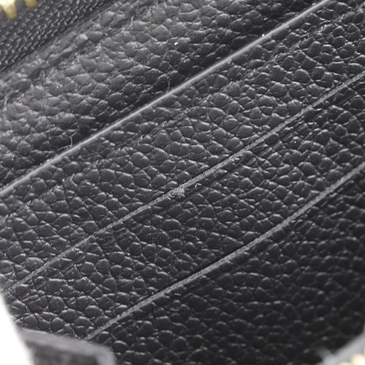 Louis Vuitton Monogram Empreinte Black Noir Monogram Empreinte Long Wallet (Bi-Fold) (Pre-Owned)