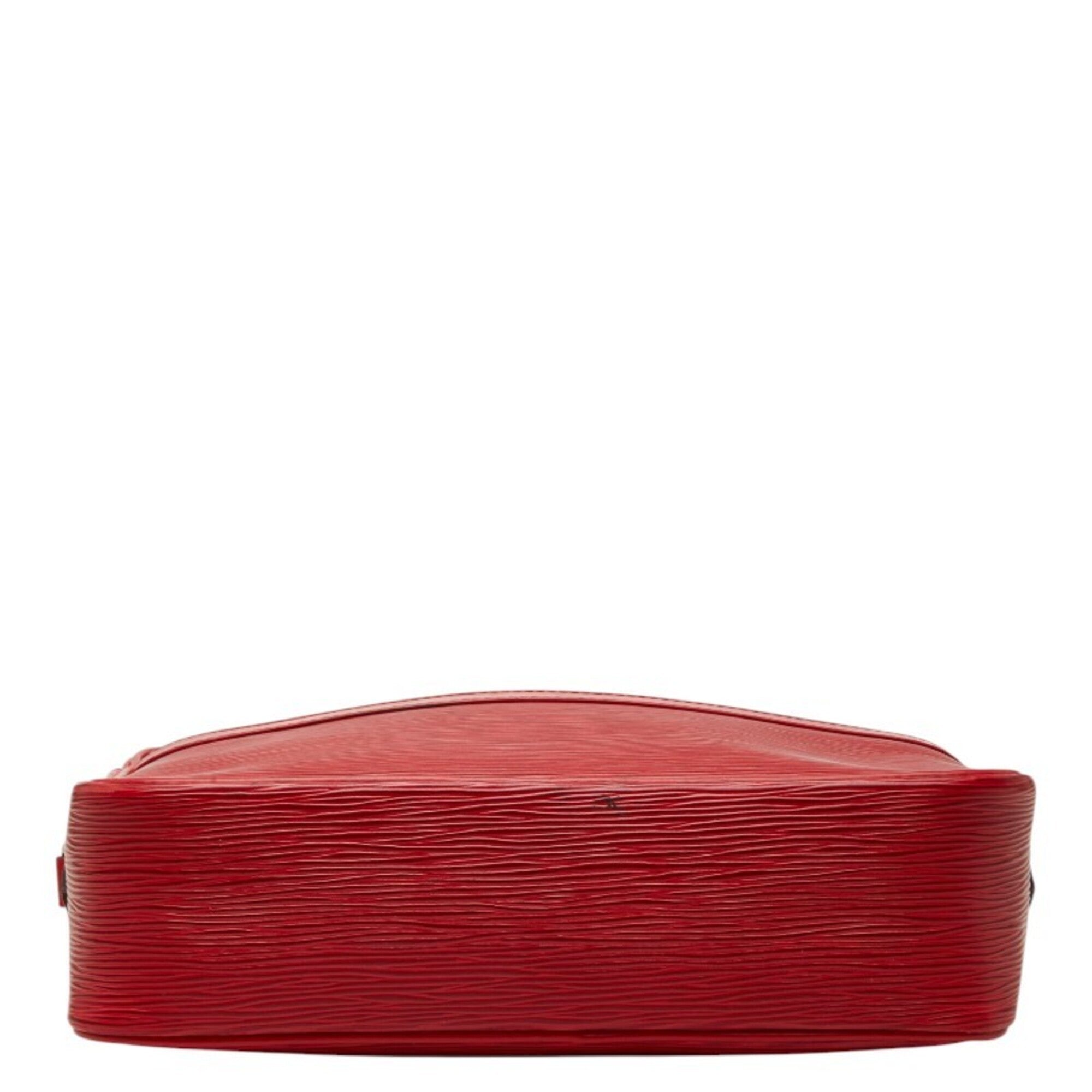 Louis Vuitton Castilian Red Leather Shoulder Bag (Pre-Owned)