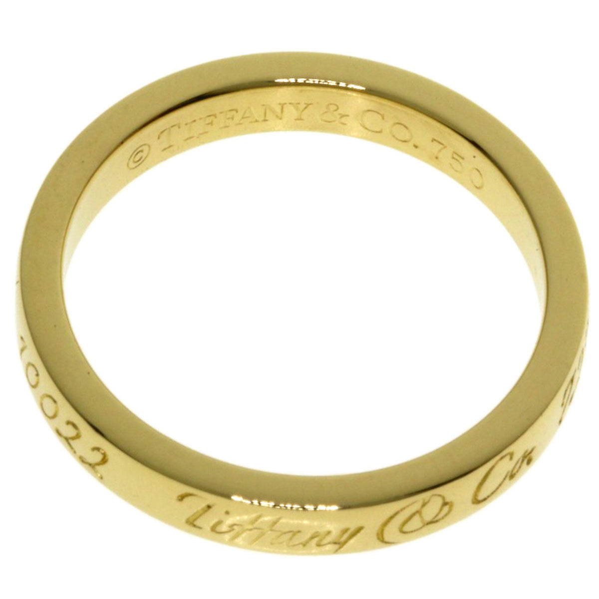Tiffany Yellow Gold (18K) Band Ring (Pre-Owned)